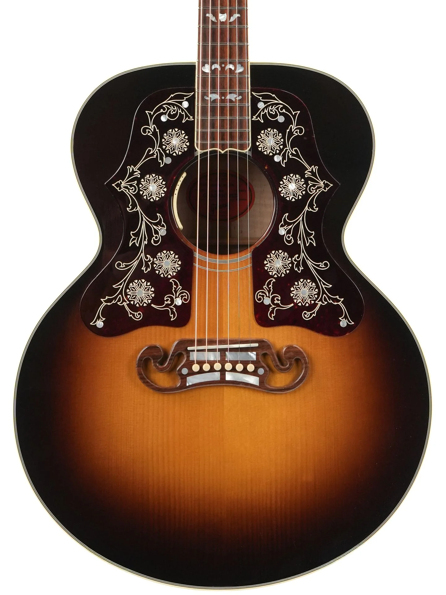Gibson Bob Dylan SJ200 Player's Edition Sunburst 2016 - Image 5