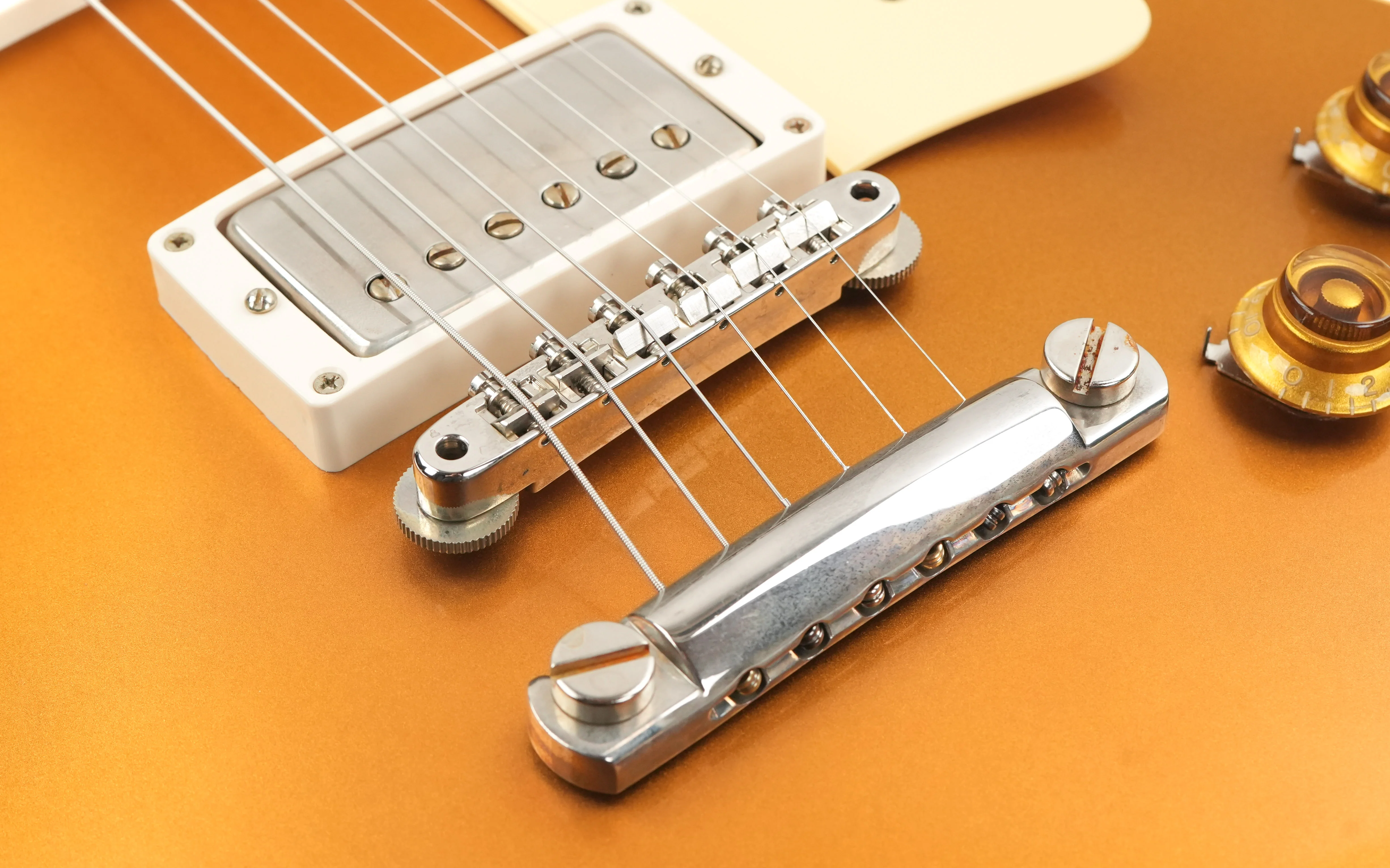Gibson Custom 1957 Les Paul Goldtop Darkback Reissue VOS - Image 7