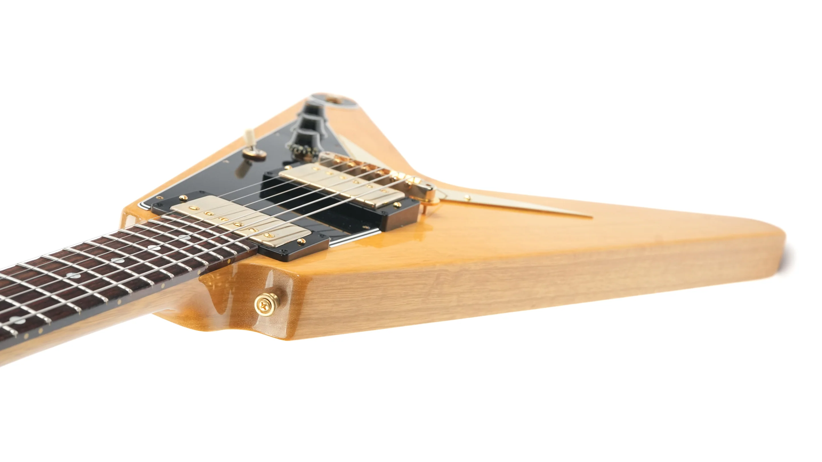 Gibson Custom 1958 Flying V Korina 2022 - Image 10