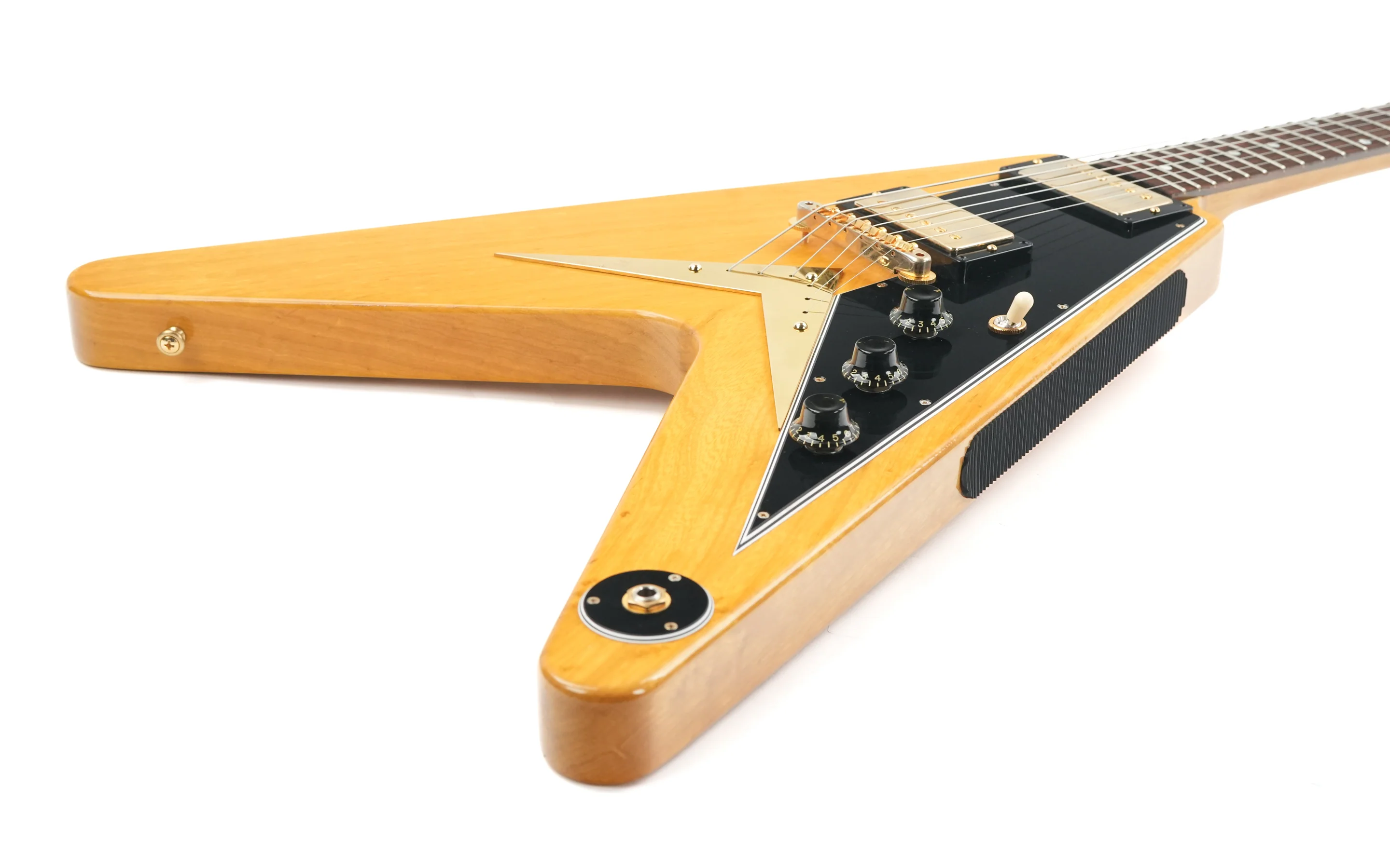 Gibson Custom 1958 Flying V Korina 2022 - Image 11