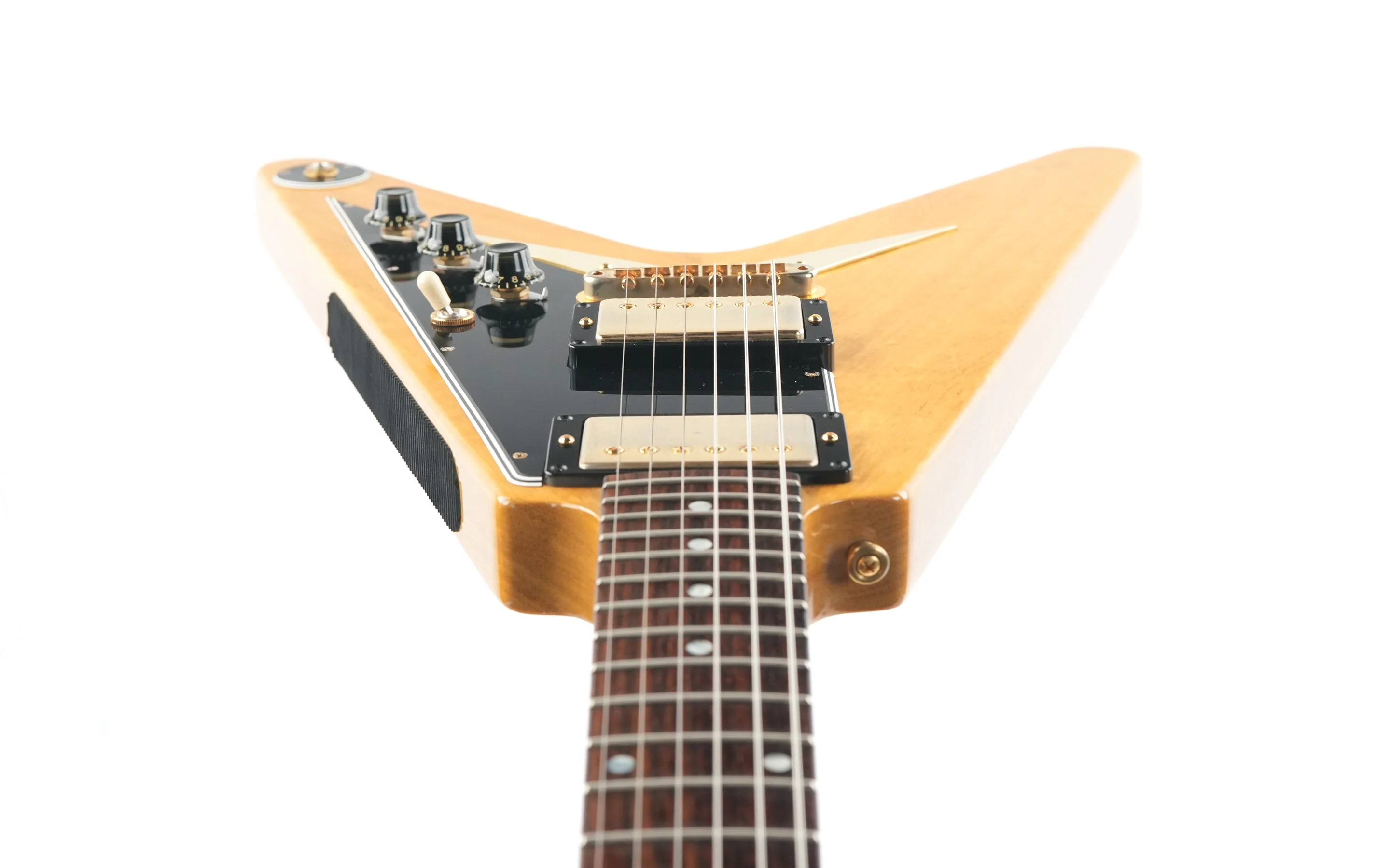 Gibson Custom 1958 Flying V Korina 2022 - Image 12