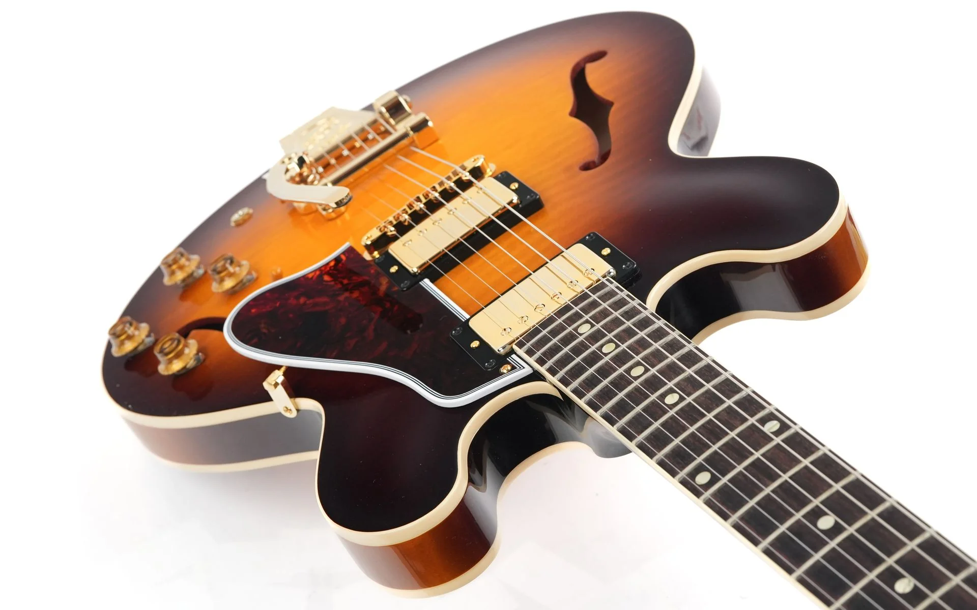 Gibson Custom 1959 ES335 Figured L5 Style Neck Vintage Sunburst VOS - Image 10