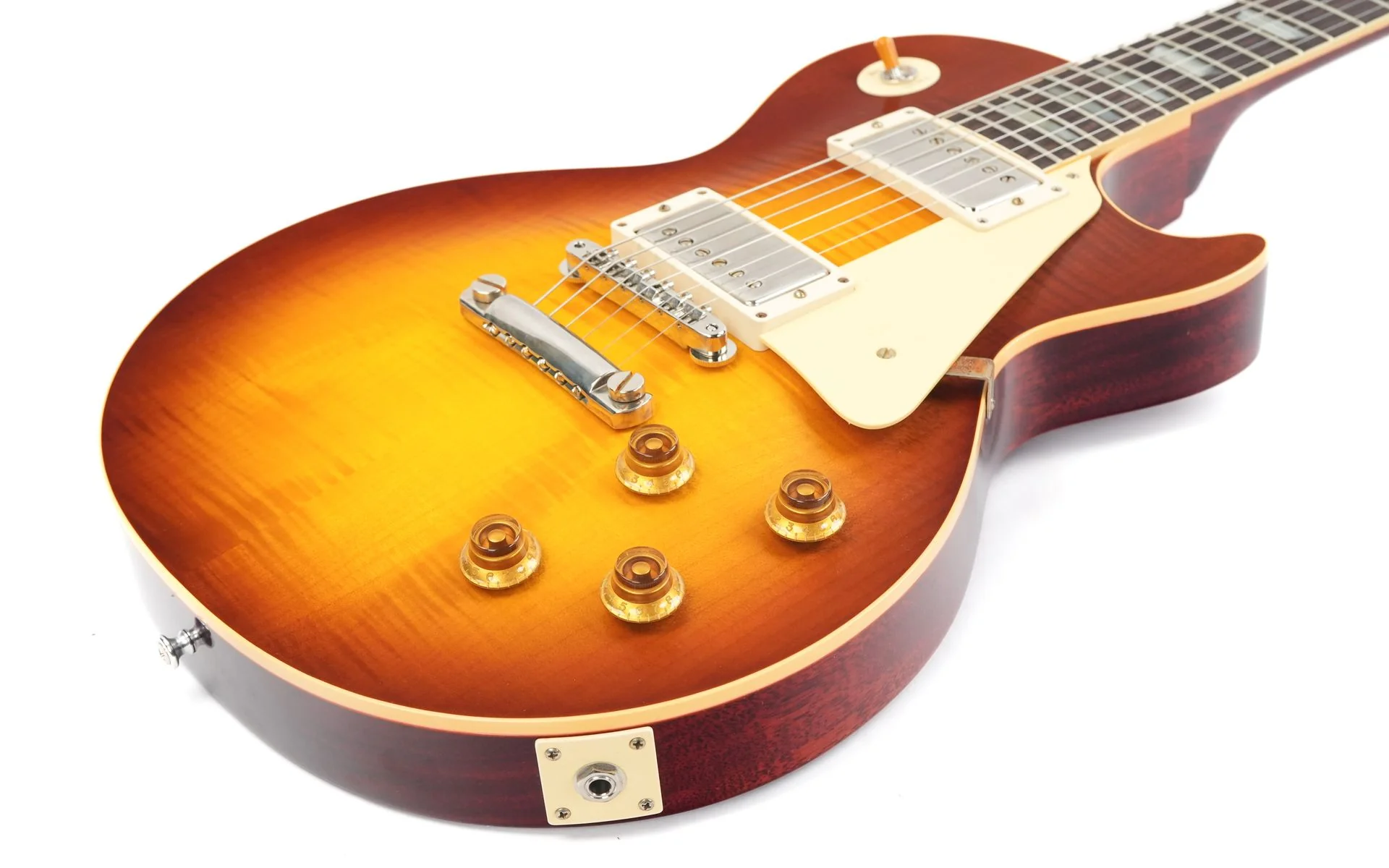 Gibson Custom 1959 Les Paul Standard Reissue VOS Iced Tea Burst - Image 11