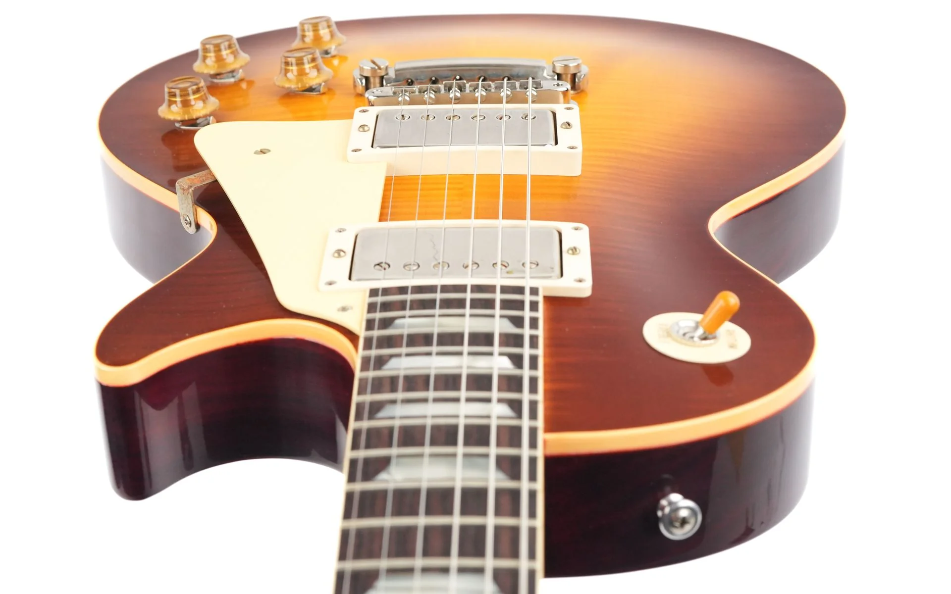 Gibson Custom 1959 Les Paul Standard Reissue VOS Iced Tea Burst - Image 12
