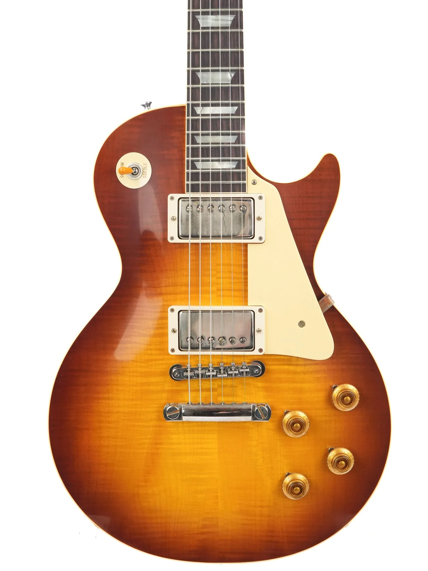 Gibson Custom 1959 Les Paul Standard Reissue VOS Iced Tea Burst - Image 5
