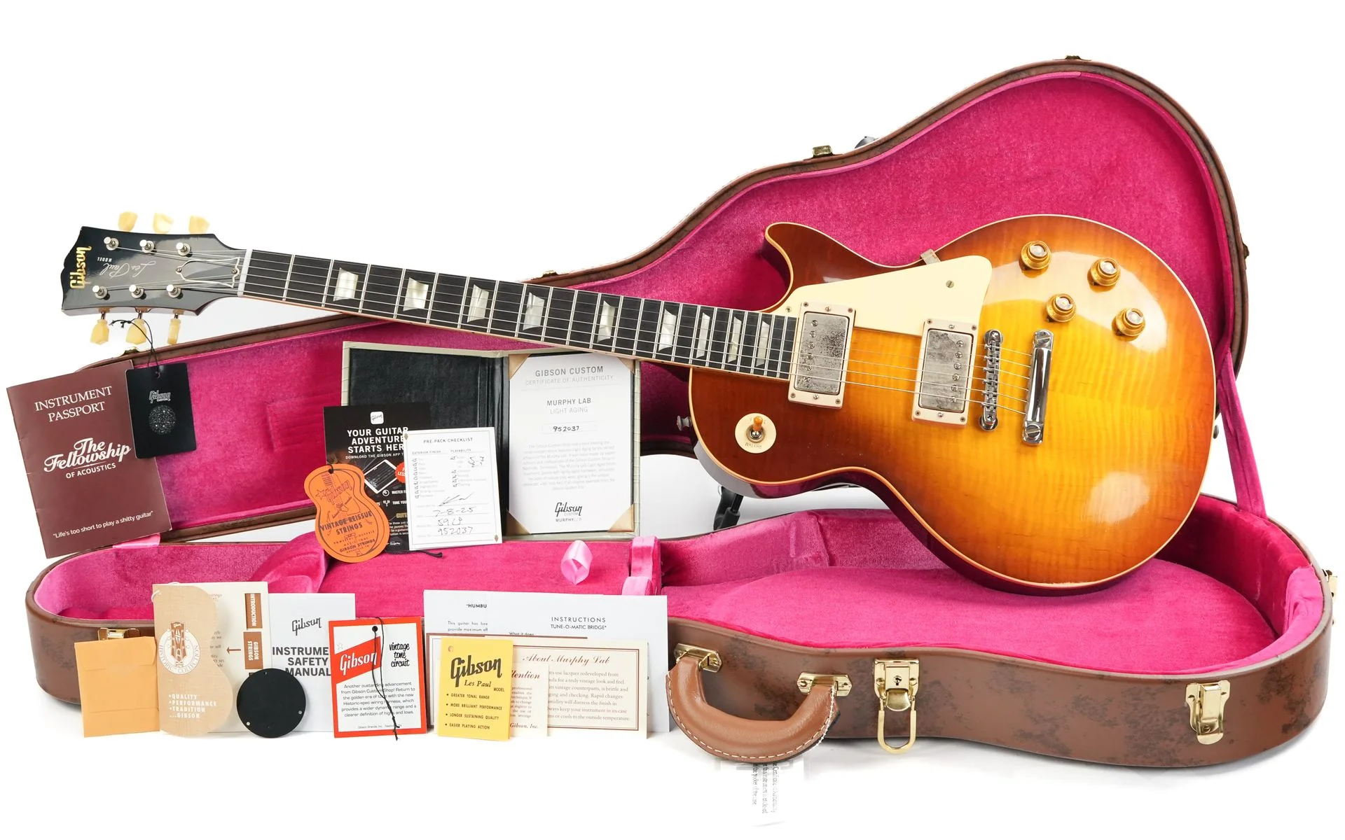 Gibson Custom 1959 Les Paul Standard Royal Teaburst Light Aged - Image 3