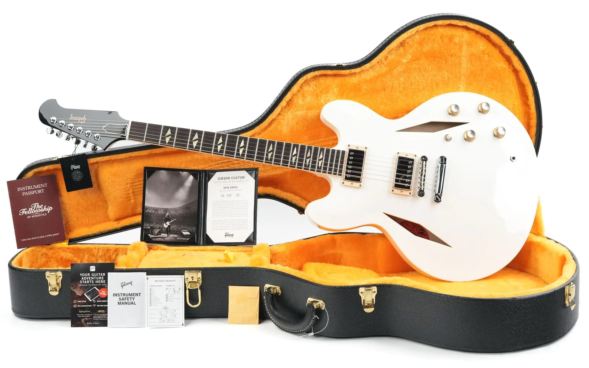 Gibson Custom Dave Grohl DG335 Alpine White Limited 37 of 50 2025 - Image 3