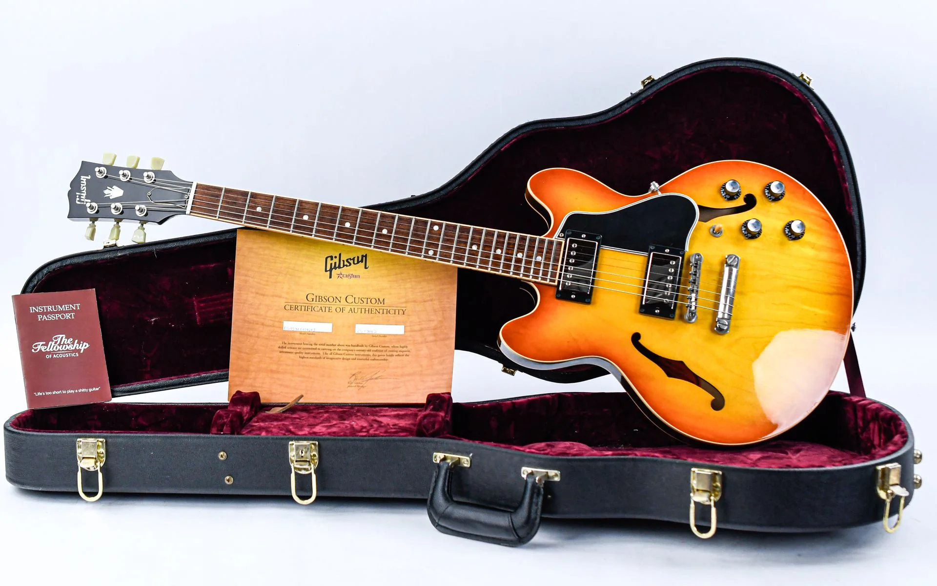 Gibson Custom ES339 Light Caramel Burst 2007 - Image 3