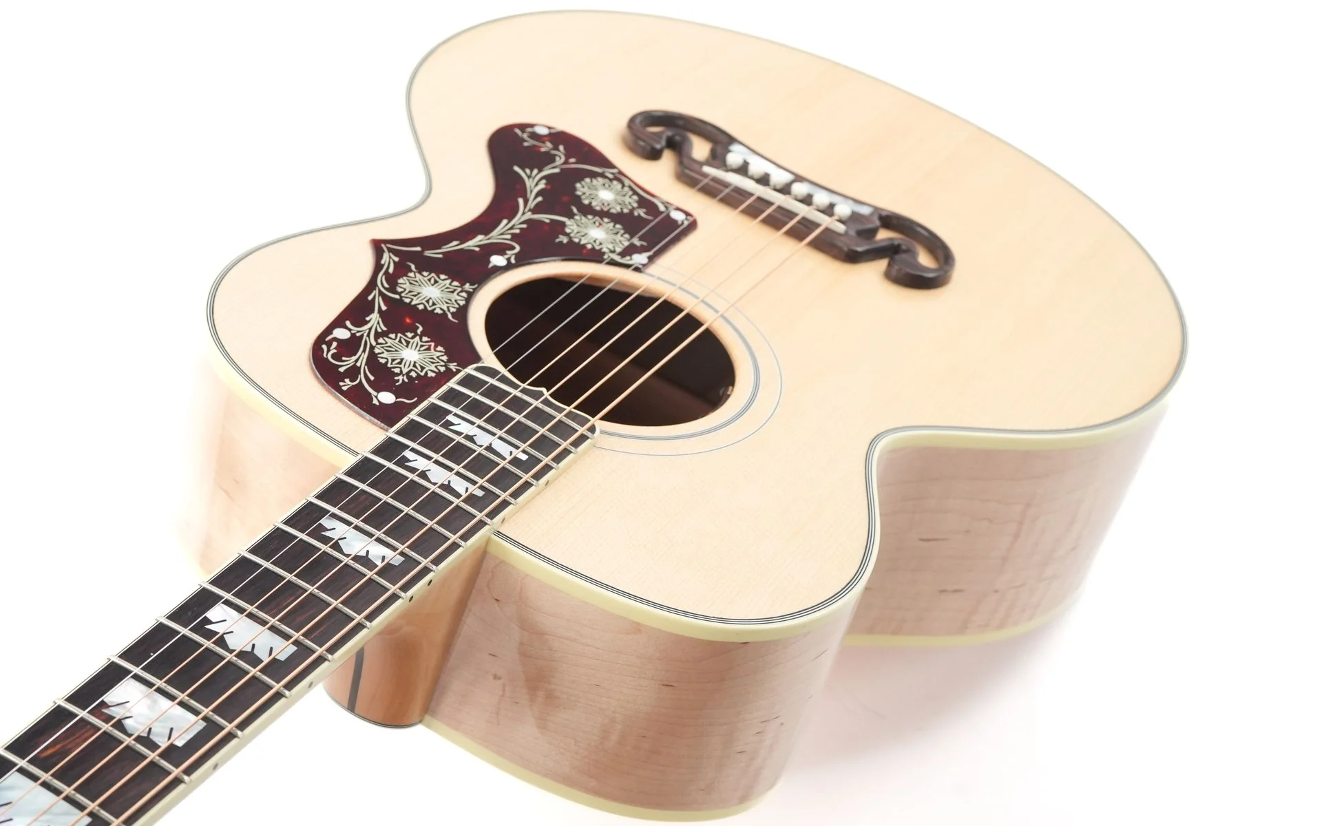 Gibson Custom J200 Parlor Antique Natural #22405025 - Image 10