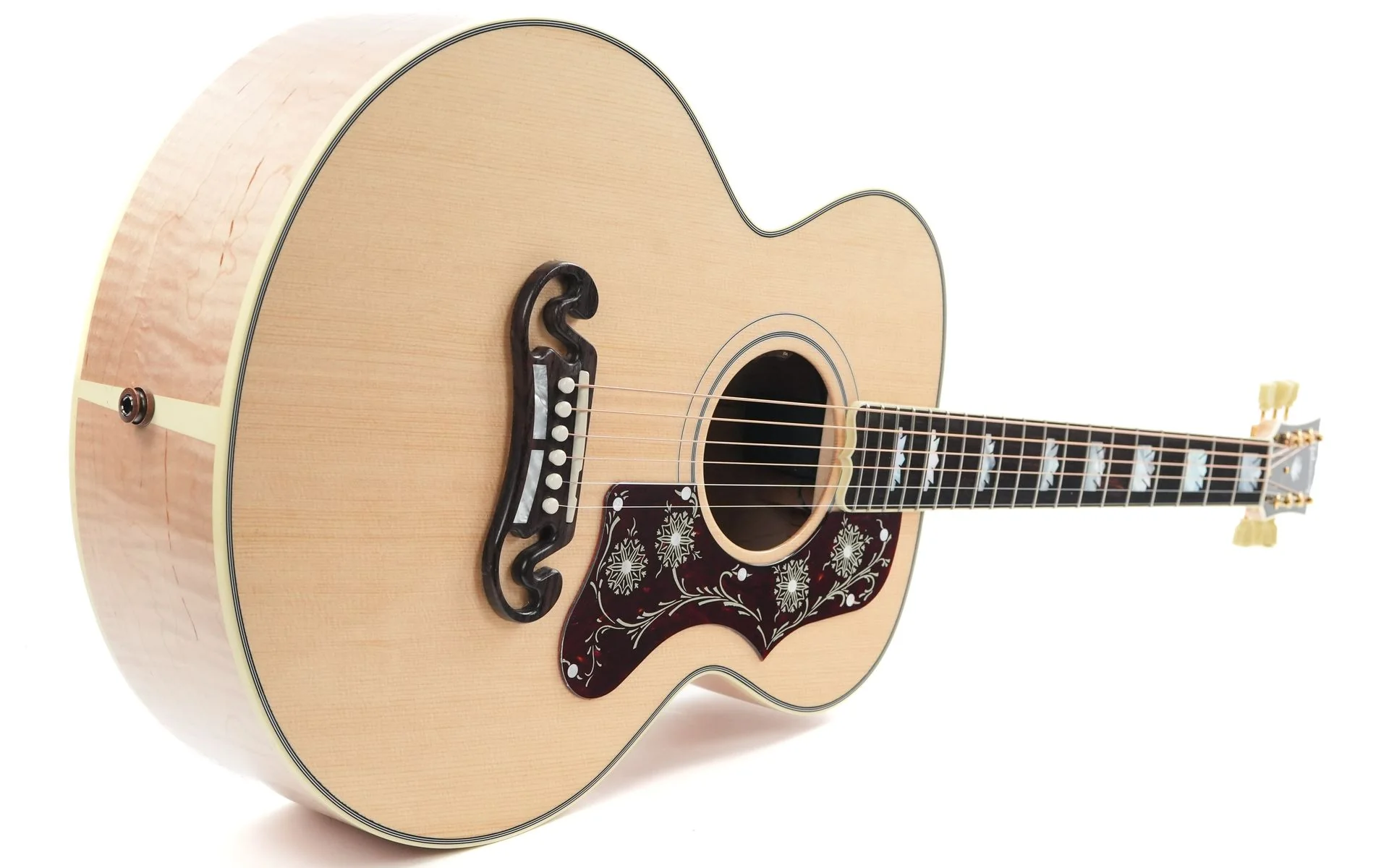 Gibson Custom J200 Parlor Antique Natural #22405025 - Image 12
