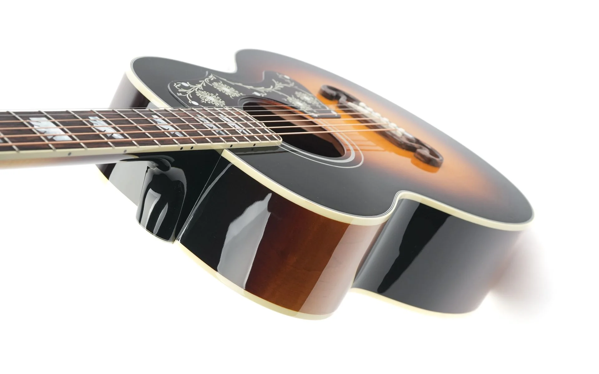 Gibson Custom J200 Parlor Vintage Sunburst - Image 10