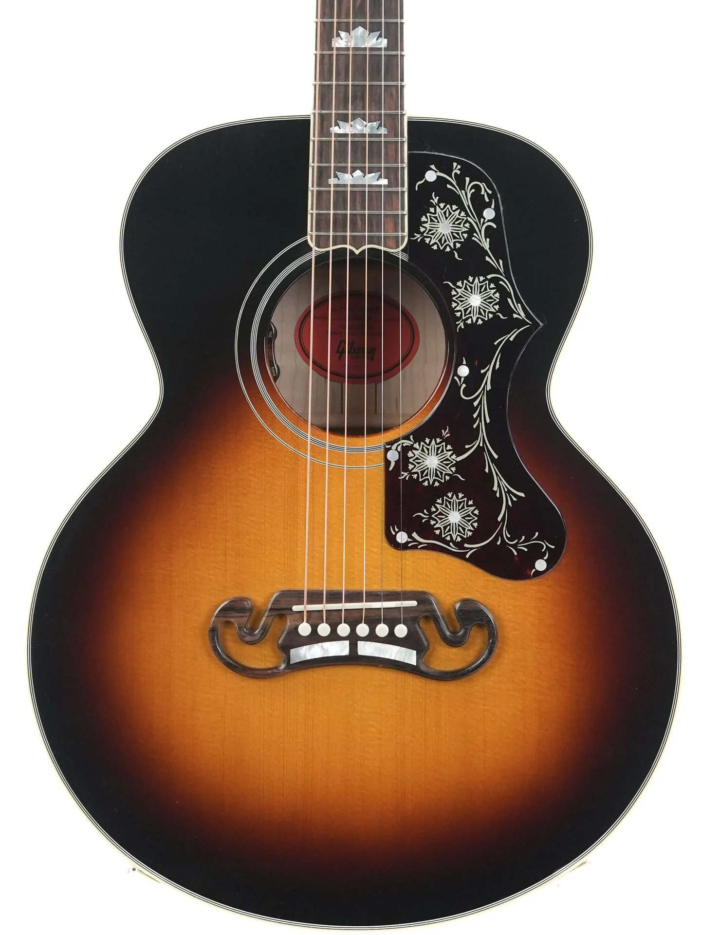 Gibson Custom J200 Parlor Vintage Sunburst - Image 5