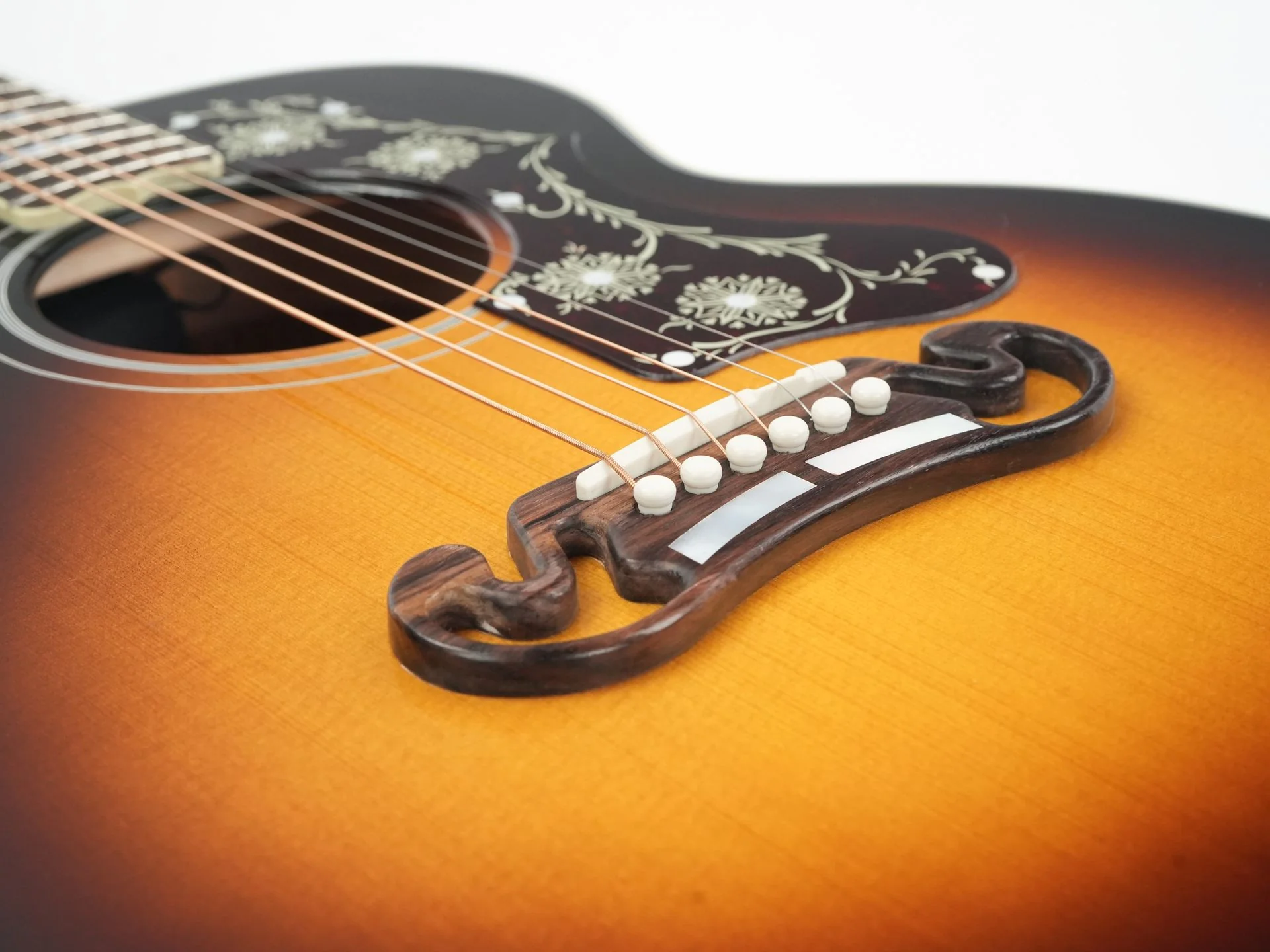 Gibson Custom J200 Parlor Vintage Sunburst - Image 7