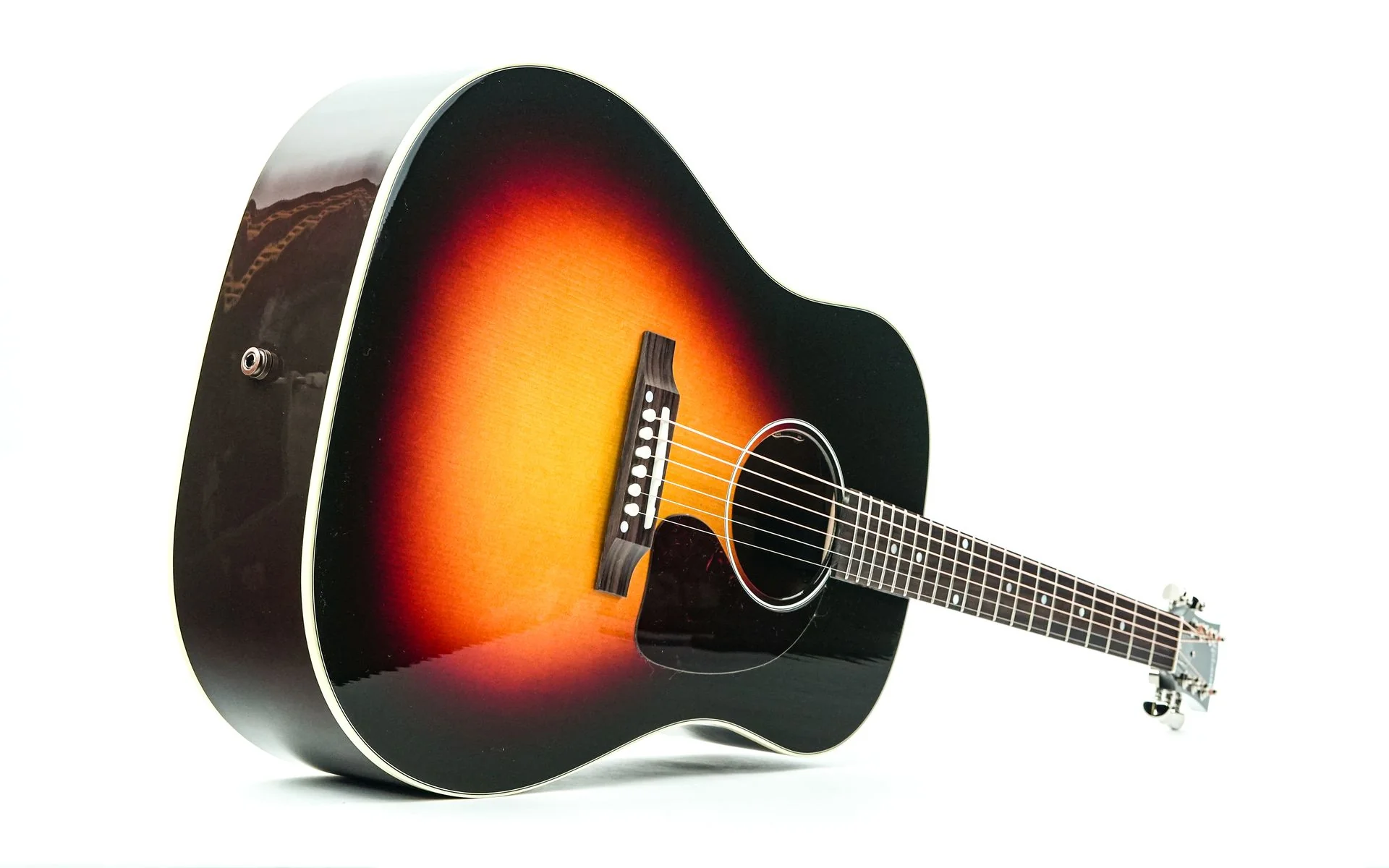 Gibson Custom J45 Standard Red Spruce Tri Burst - Image 11