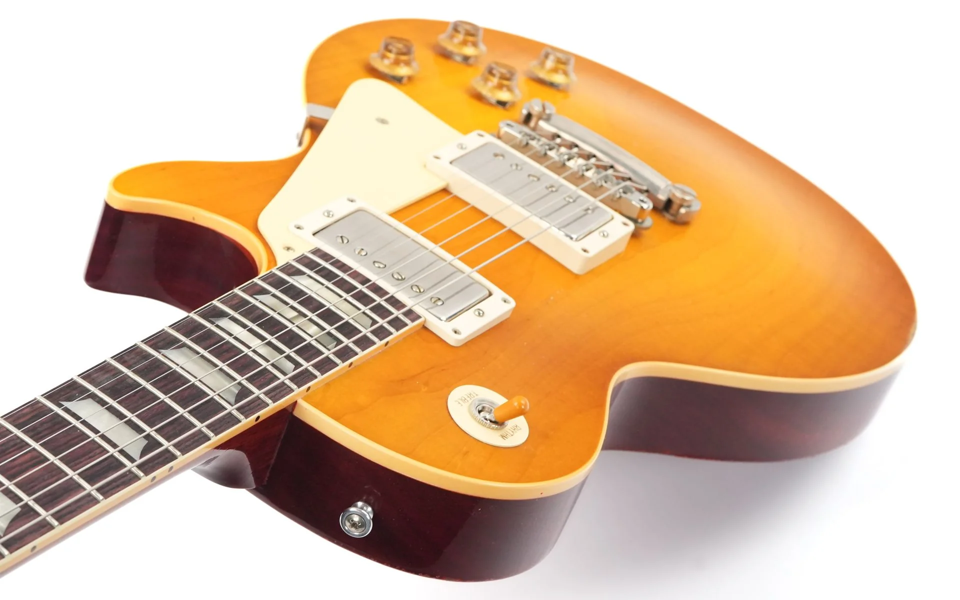 Gibson Custom Murphy Lab 1958 Les Paul Standard Lemon Burst Light Aged - Image 10