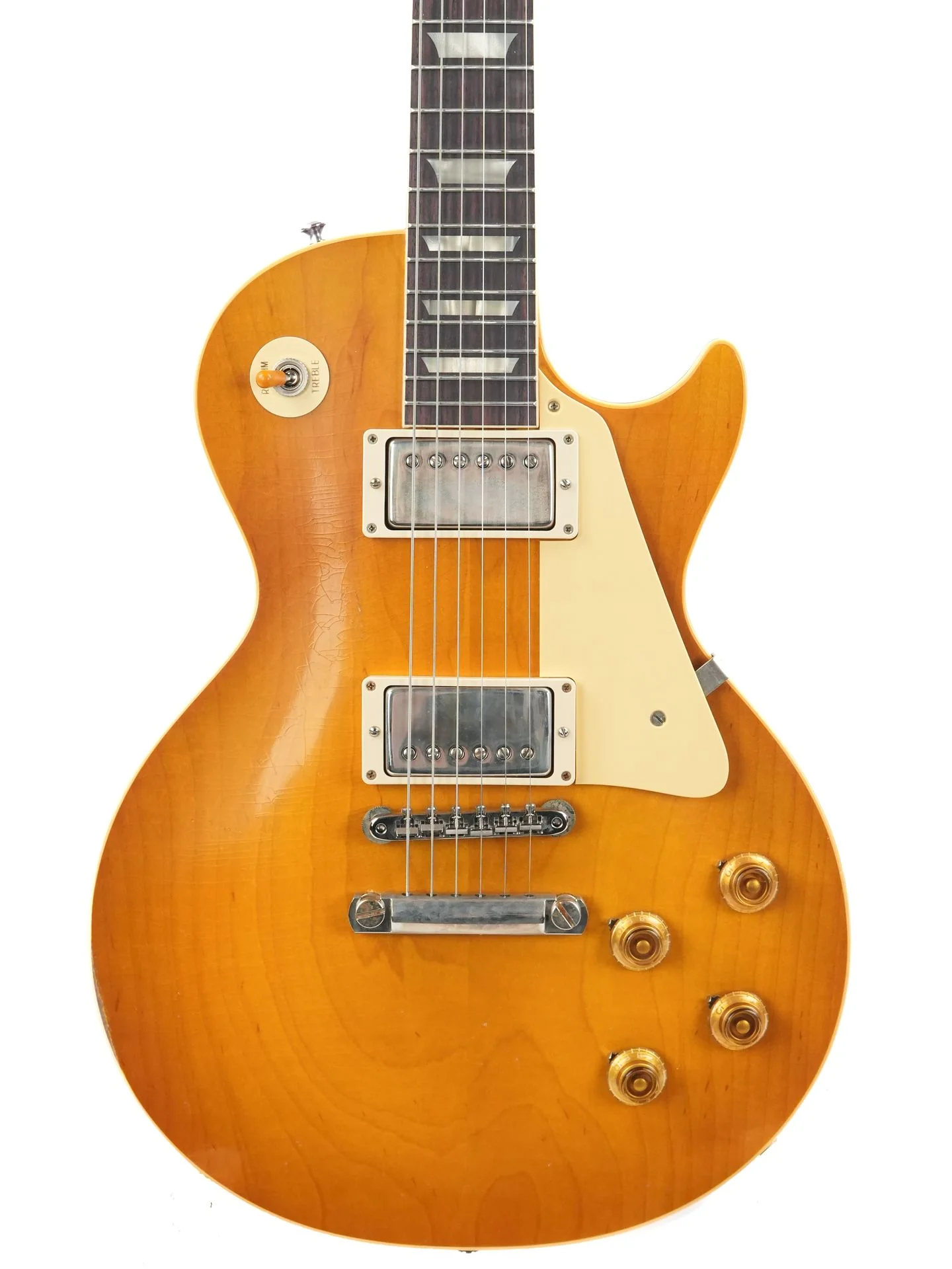 Gibson Custom Murphy Lab 1958 Les Paul Standard Lemon Burst Light Aged - Image 5