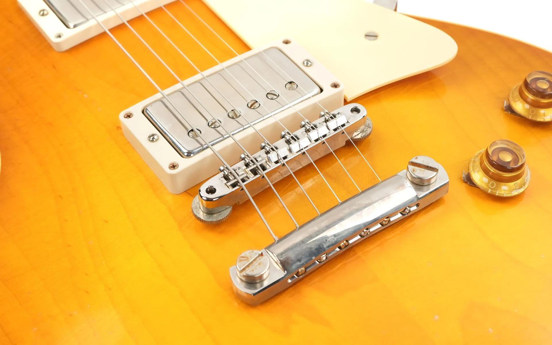 Gibson Custom Murphy Lab 1958 Les Paul Standard Lemon Burst Light Aged - Image 7