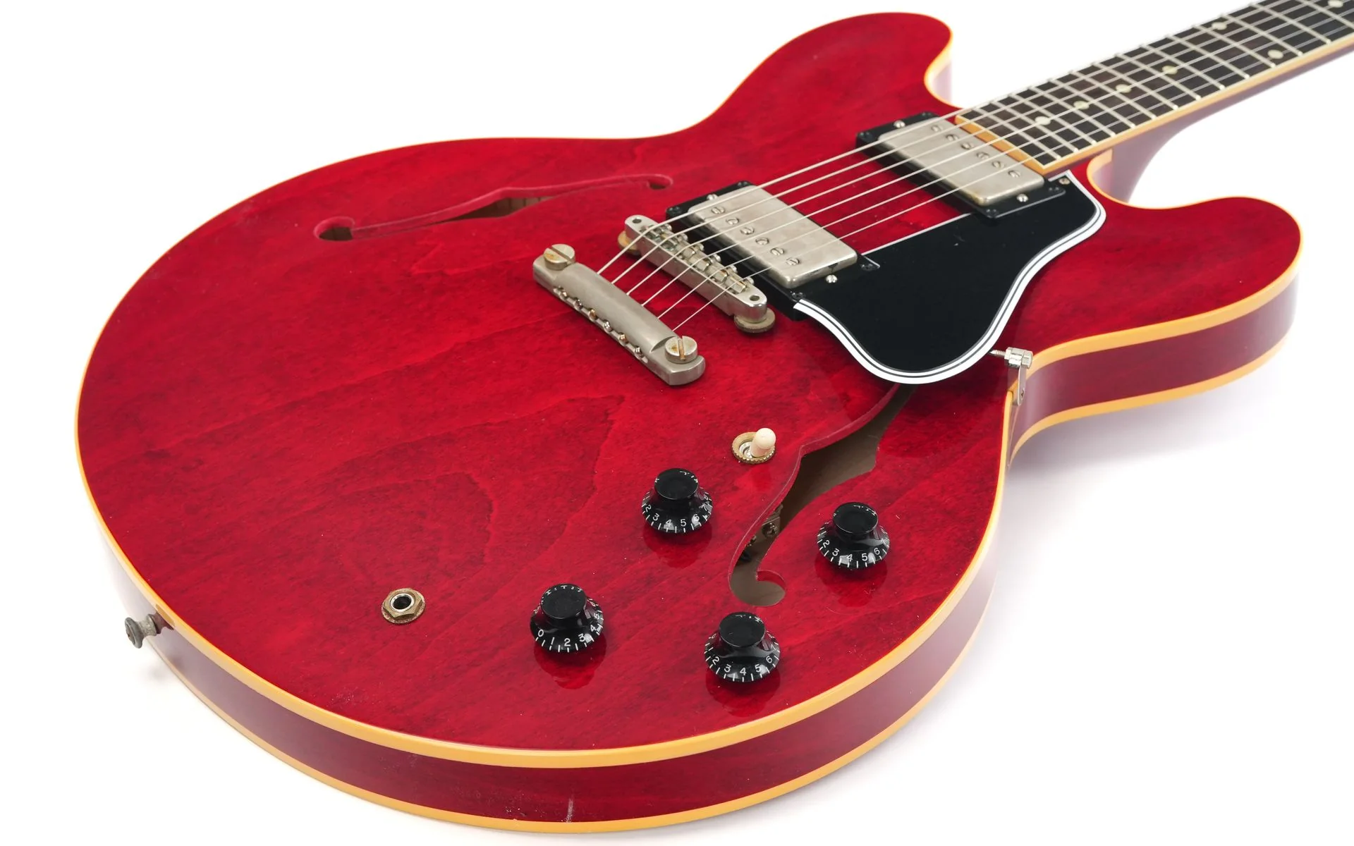 Gibson Custom Murphy Lab 1961 ES335 Reissue Ultra Light Aged 60s Cherry - Image 11