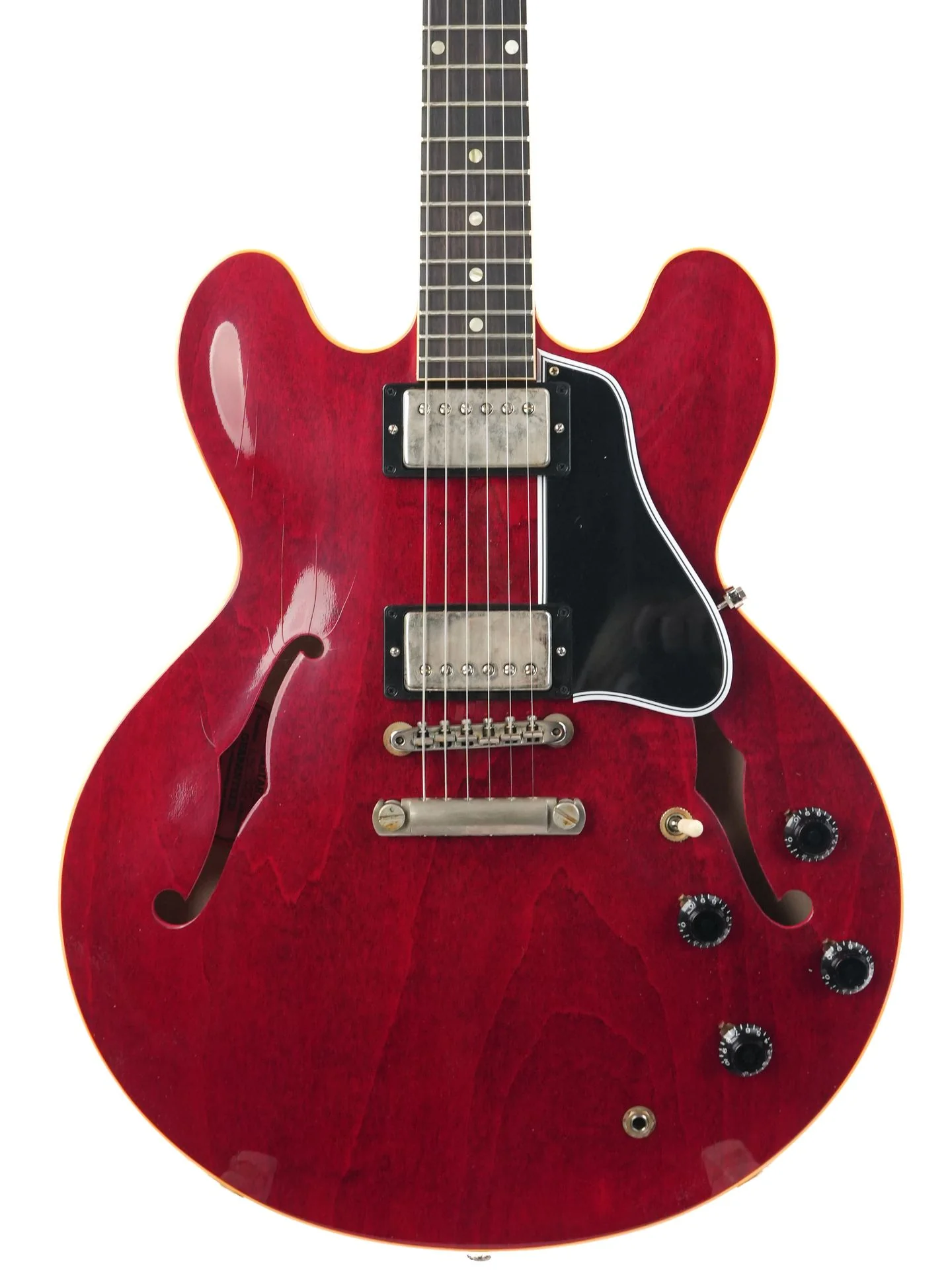 Gibson Custom Murphy Lab 1961 ES335 Reissue Ultra Light Aged 60s Cherry - Image 5