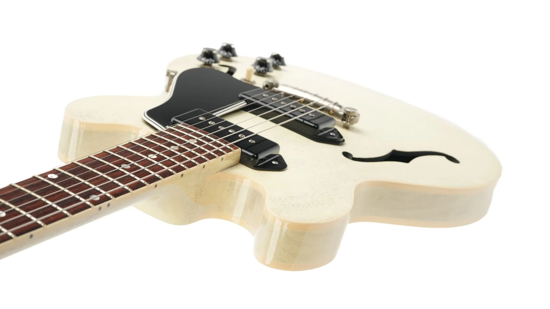 Gibson Custom Shop CS336 All Mahogany TV White 2017 - Image 10