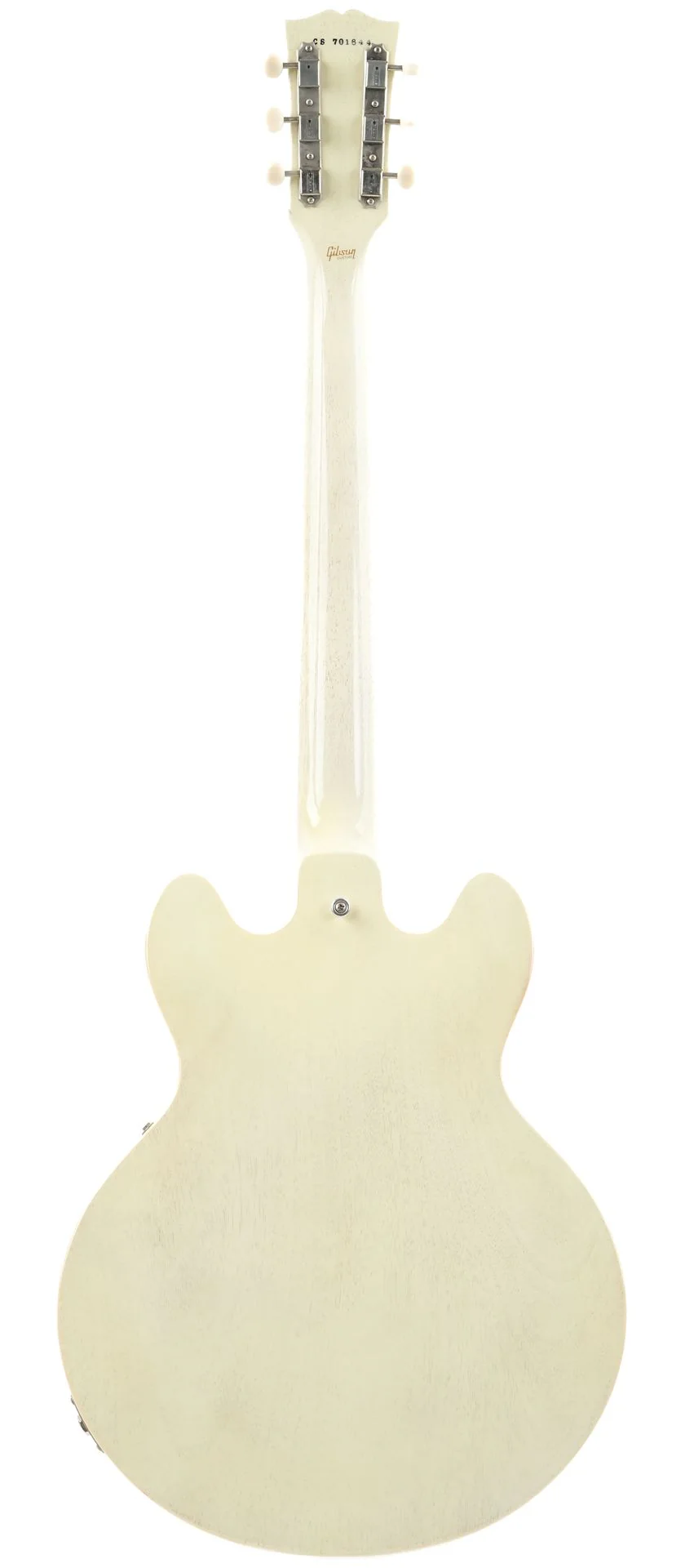 Gibson Custom Shop CS336 All Mahogany TV White 2017 - Image 4