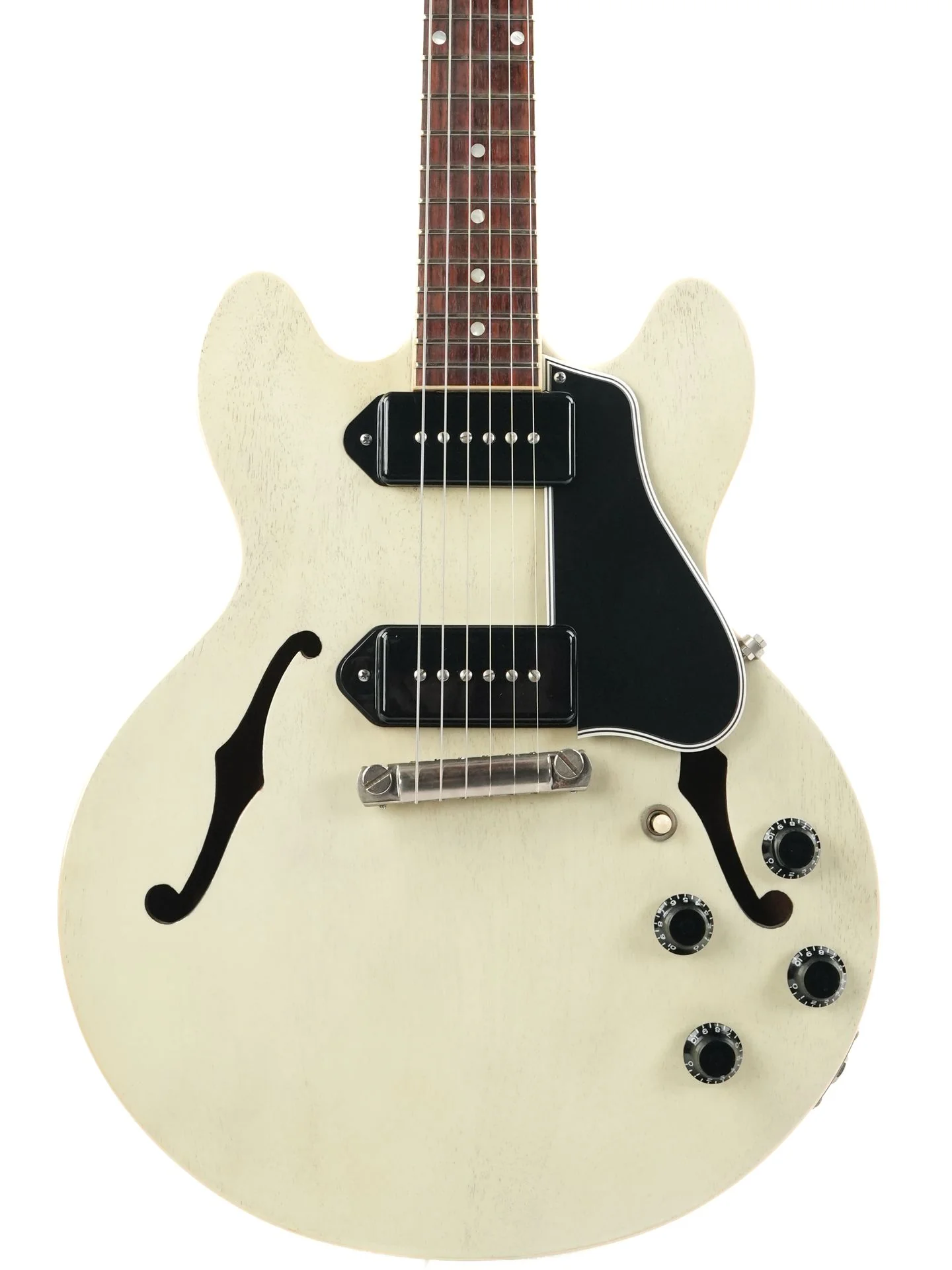 Gibson Custom Shop CS336 All Mahogany TV White 2017 - Image 5