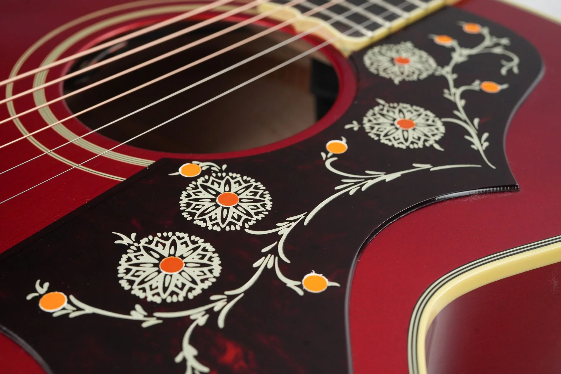 Gibson Custom Shop SJ200 Original Burgundy Mist Gloss - Image 11