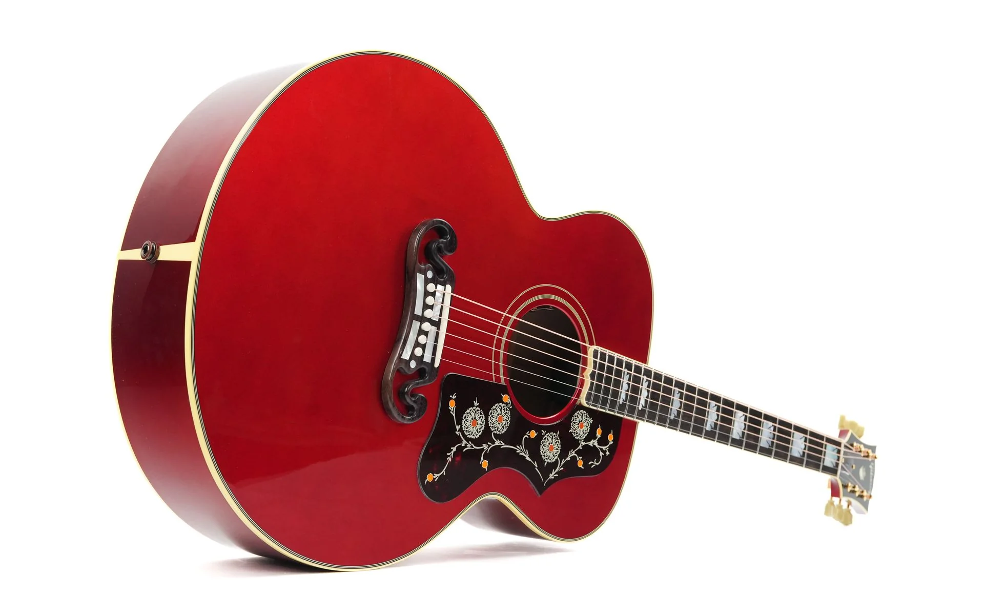 Gibson Custom Shop SJ200 Original Burgundy Mist Gloss - Image 13