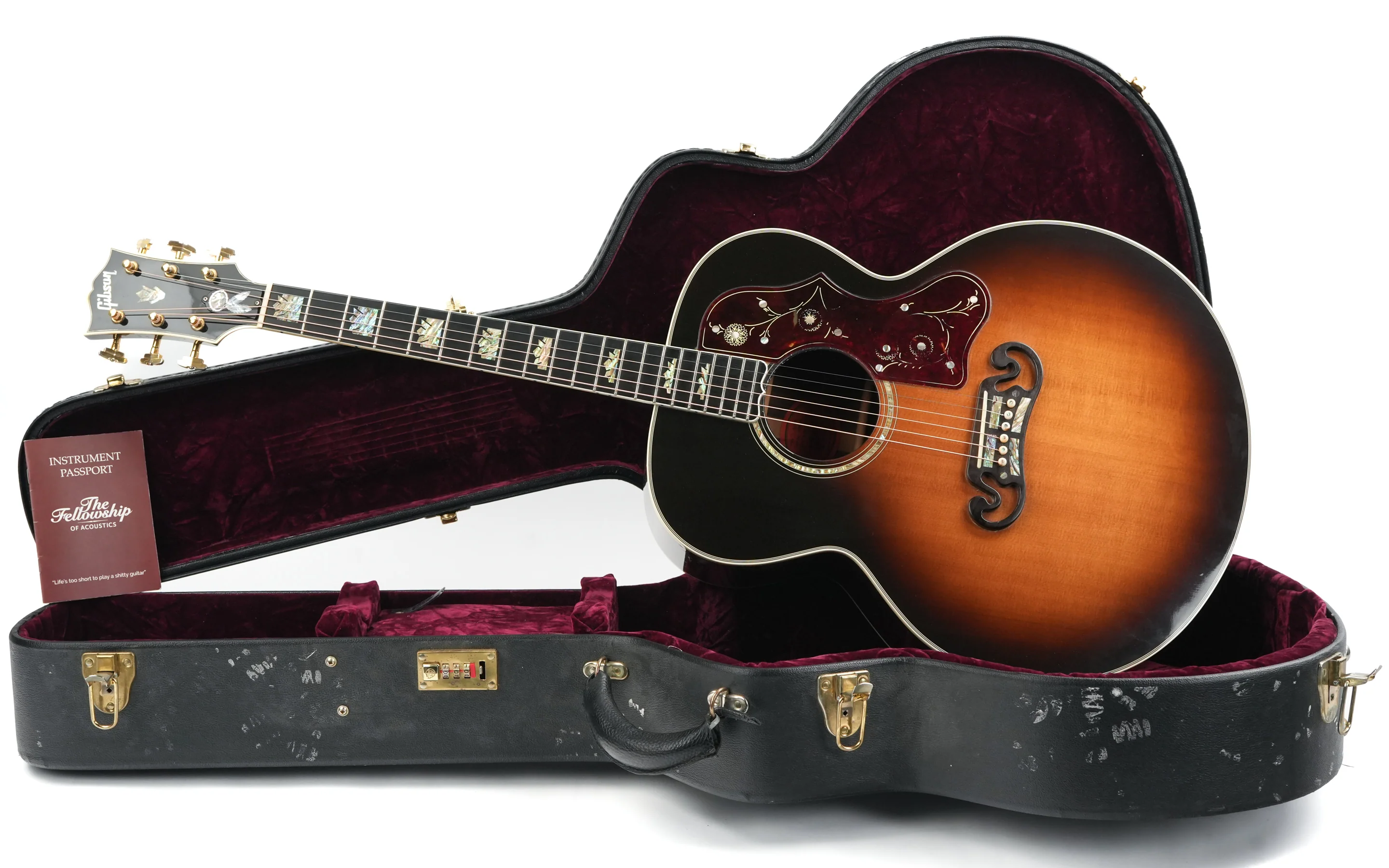 Gibson Custom Shop SJ300 Vintage Sunburst 2007 - Image 3