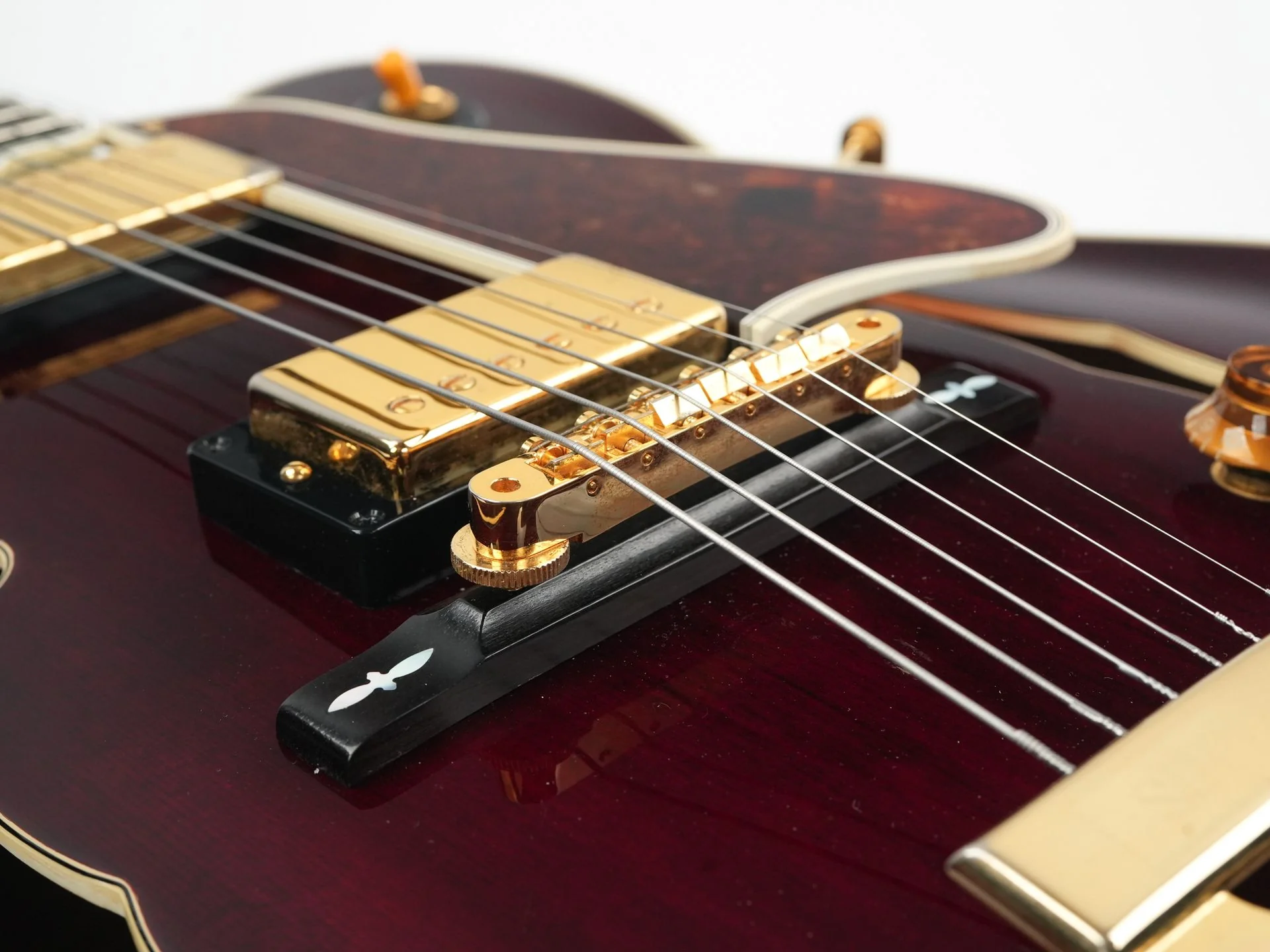 Gibson Custom Super 400 CES Wine Red 1997 - Image 7