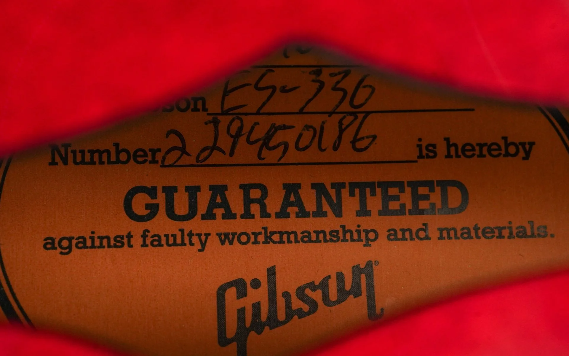 Gibson ES330 Sixties Cherry - Image 12