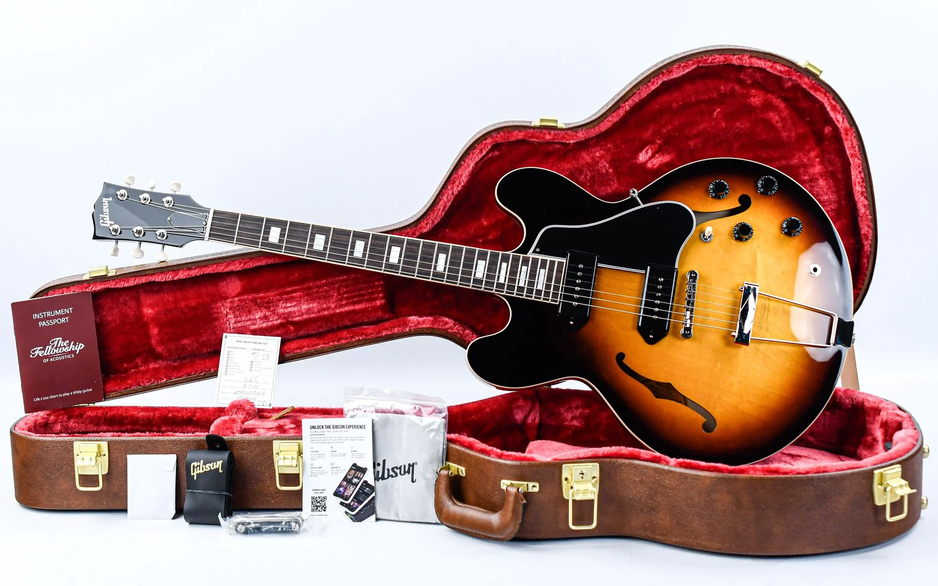Gibson ES330 Tobacco Burst - Image 3