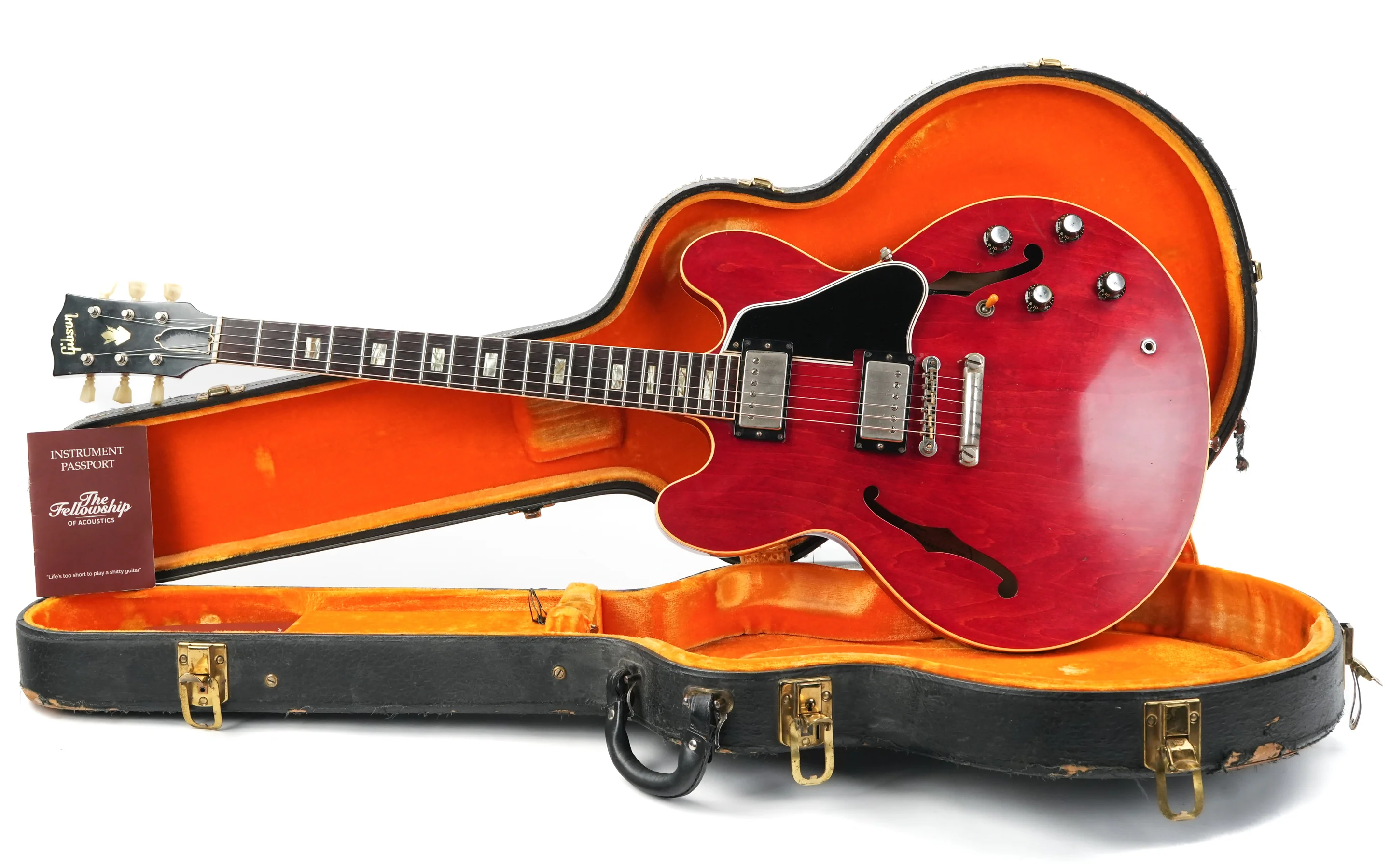 Gibson ES335 Cherry Red 1962 - Image 3