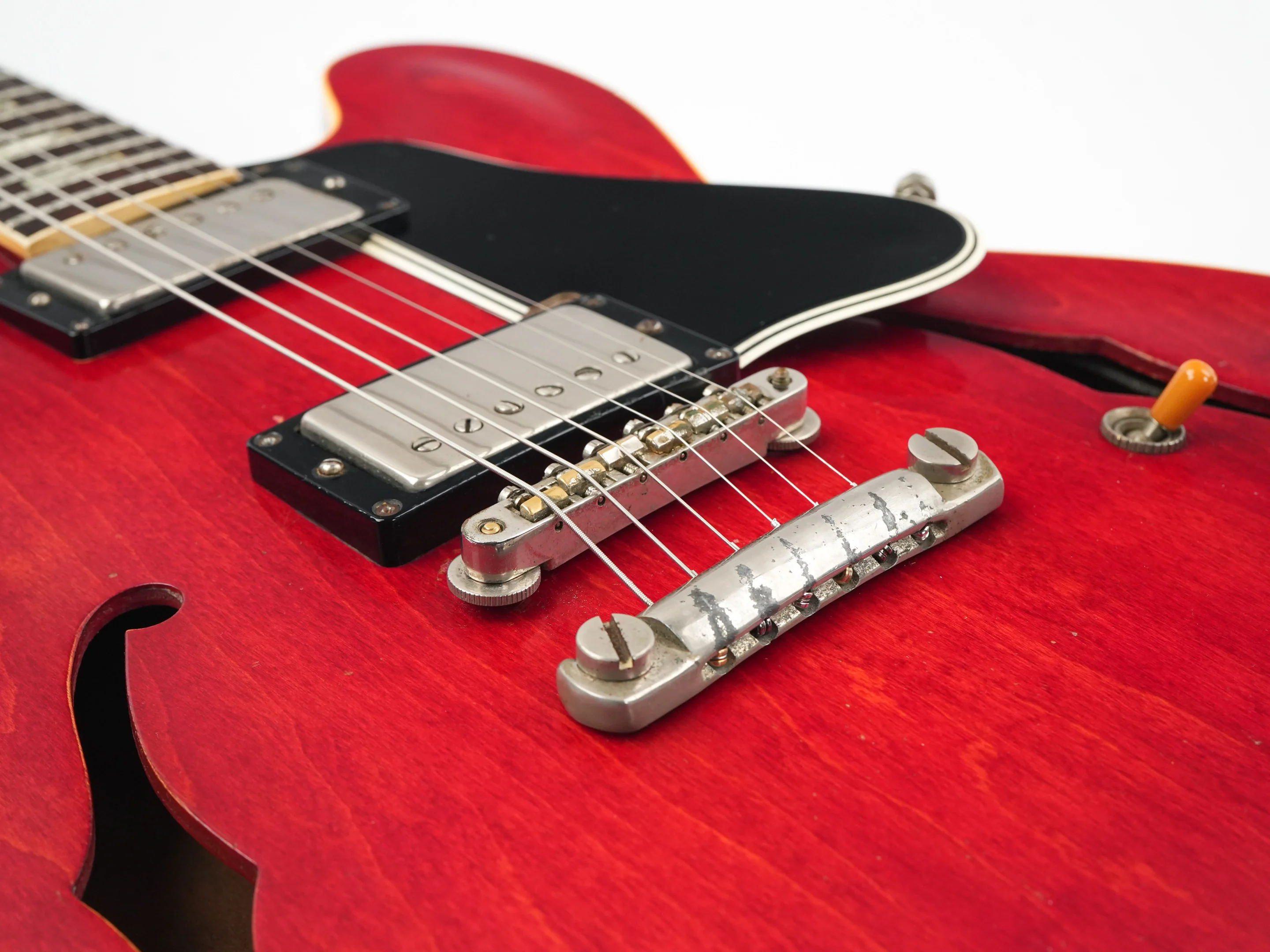 Gibson ES335 Cherry Red 1962 - Image 7