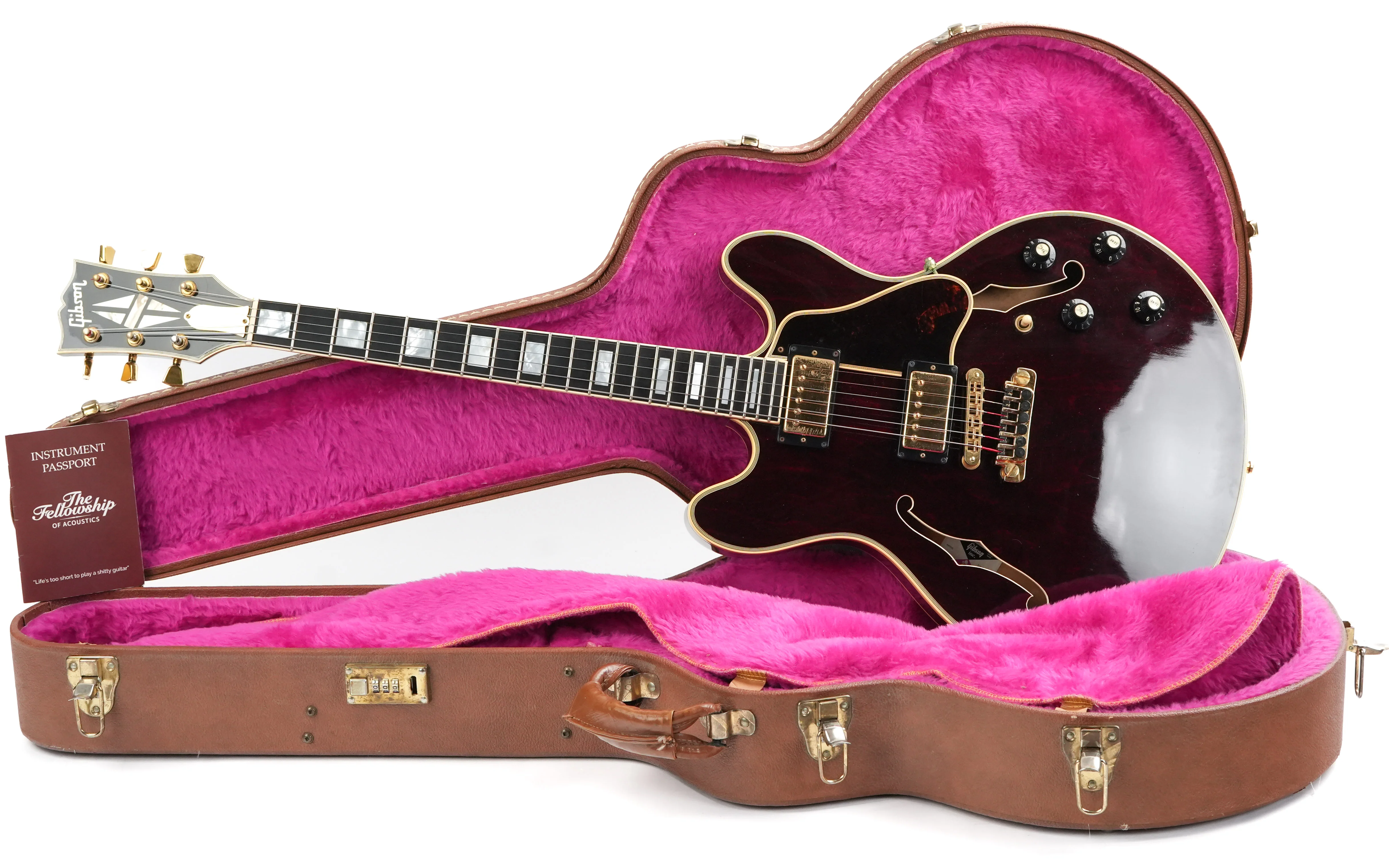 Gibson ES355 TD Wine Red 1979 - Image 3