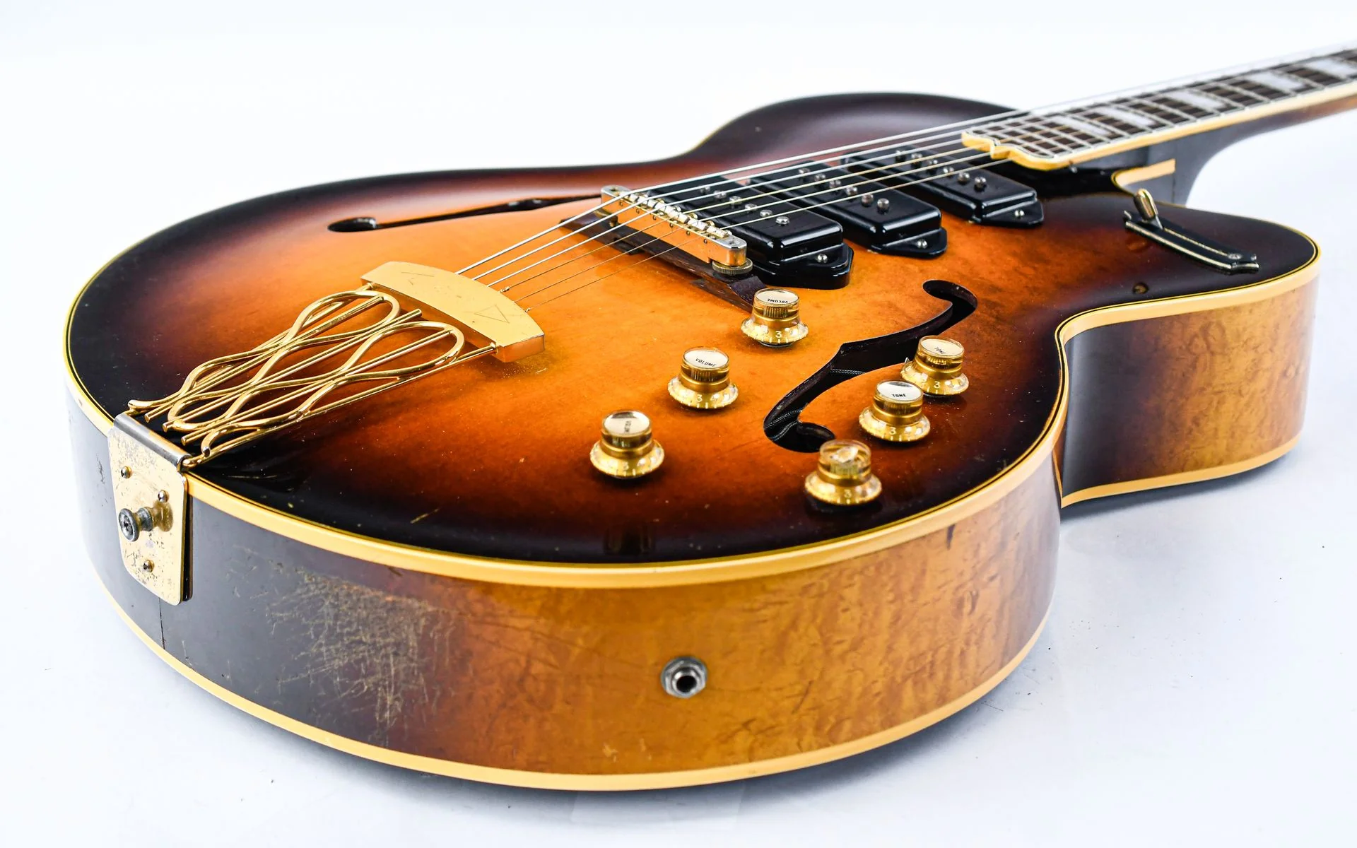 Gibson ES5 Conversion Sunburst 1949 - Image 12