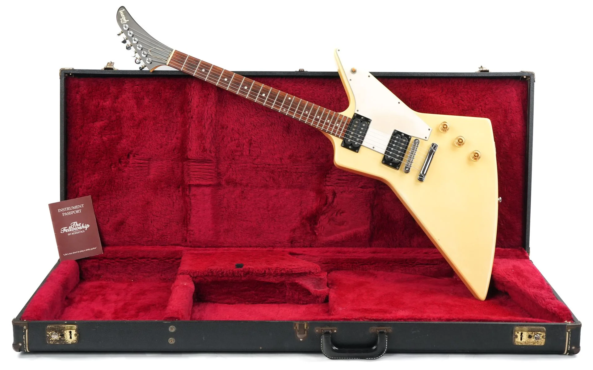 Gibson Explorer Polaris White 1989 - Image 3