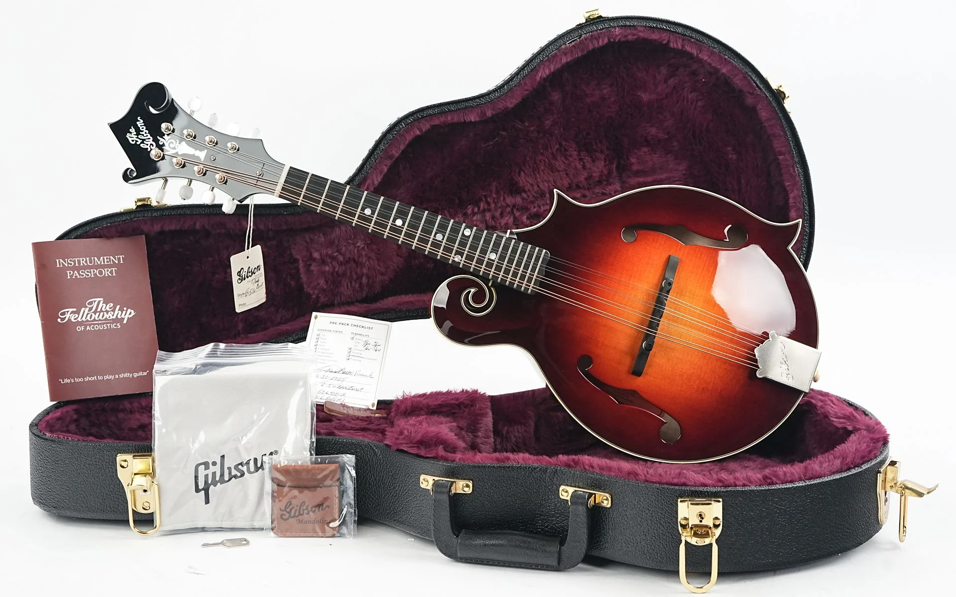 Gibson F5G Mandolin Dark Burst NH - Image 3