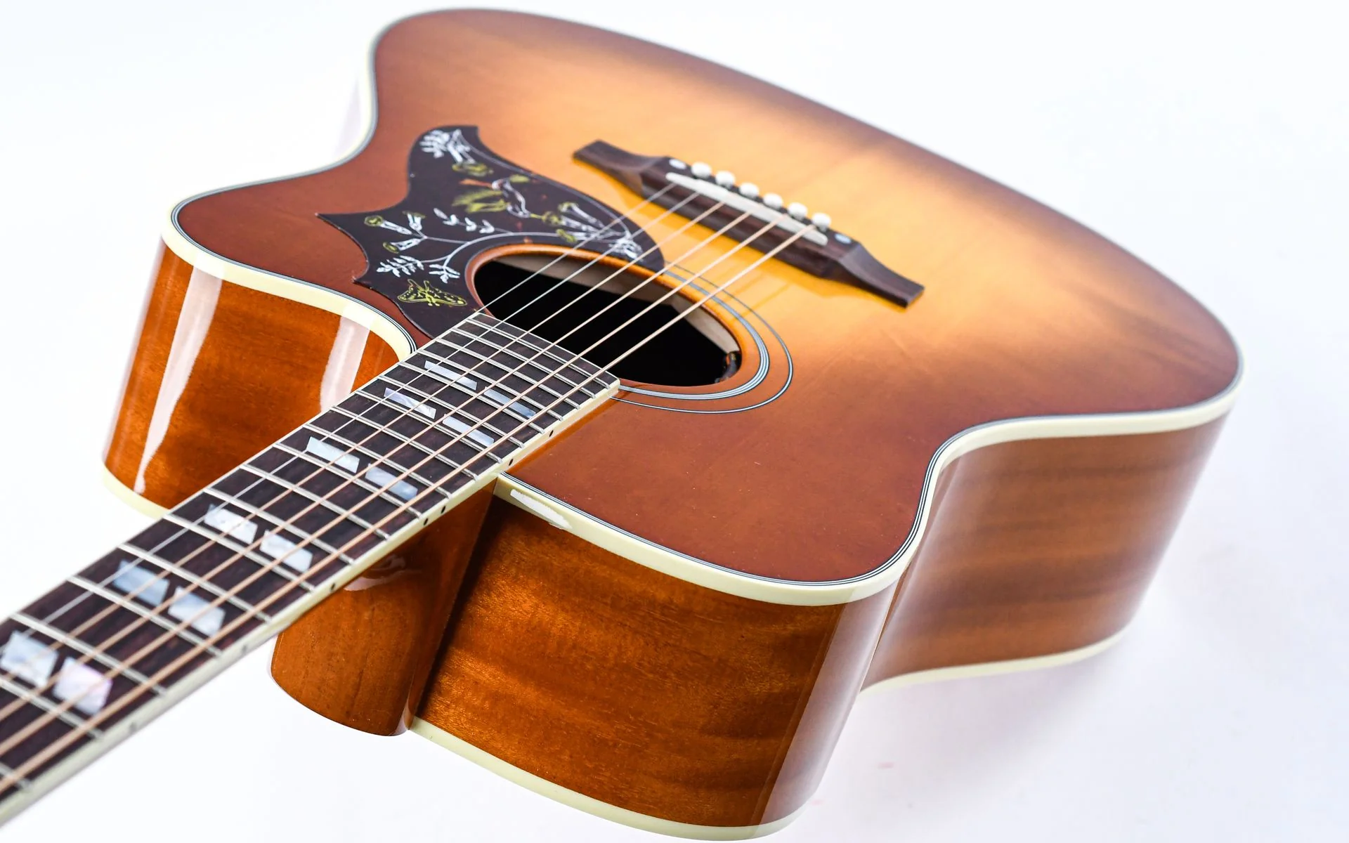 Gibson Hummingbird Standard EC Heritage Cherry Sunburst - Image 10