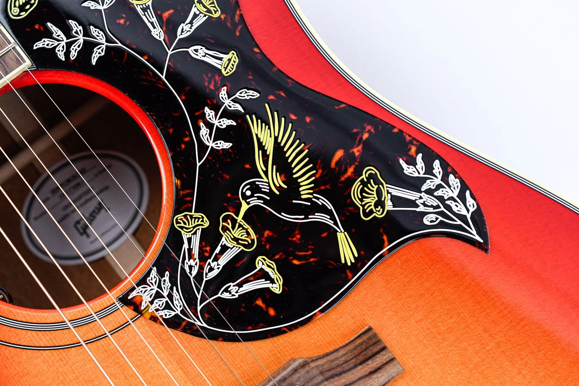 Gibson Hummingbird Standard VCS Vintage Cherry Sunburst - Image 16