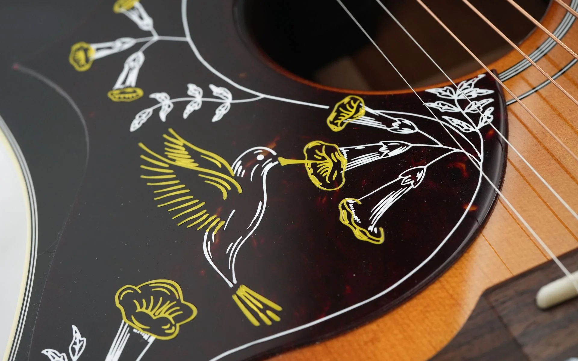 Gibson Hummingbird Standard Vintage Sunburst Lefty - Image 11