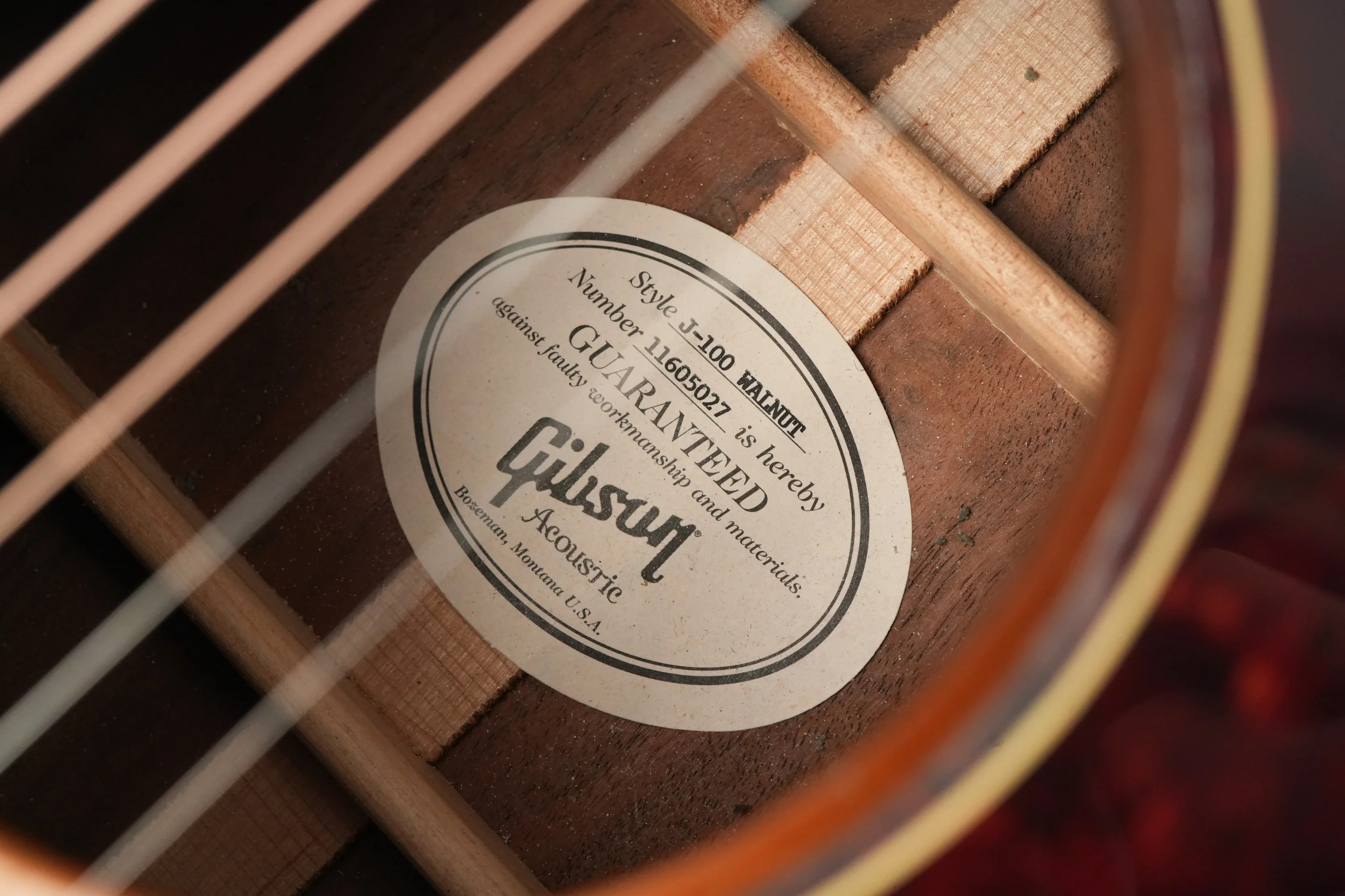 Gibson J100 Walnut 2015 - Image 11