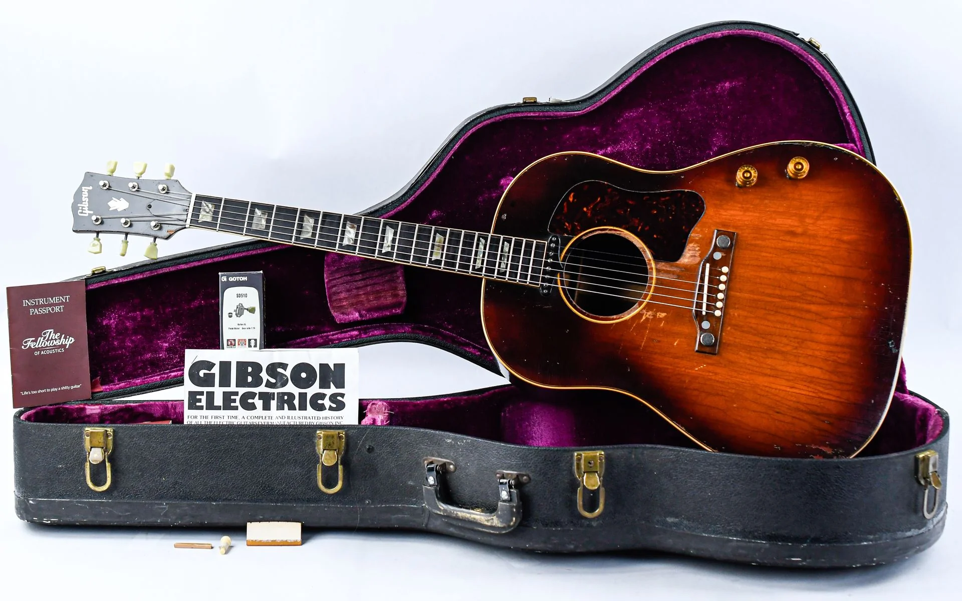 Gibson J160e 1954 - Image 3