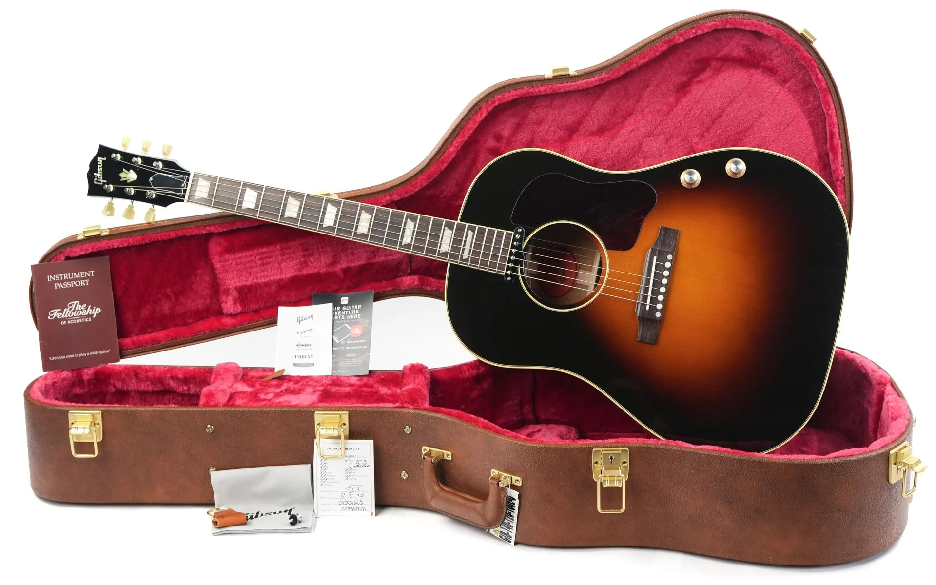 Gibson J160E Original Vintage Sunburst - Image 3