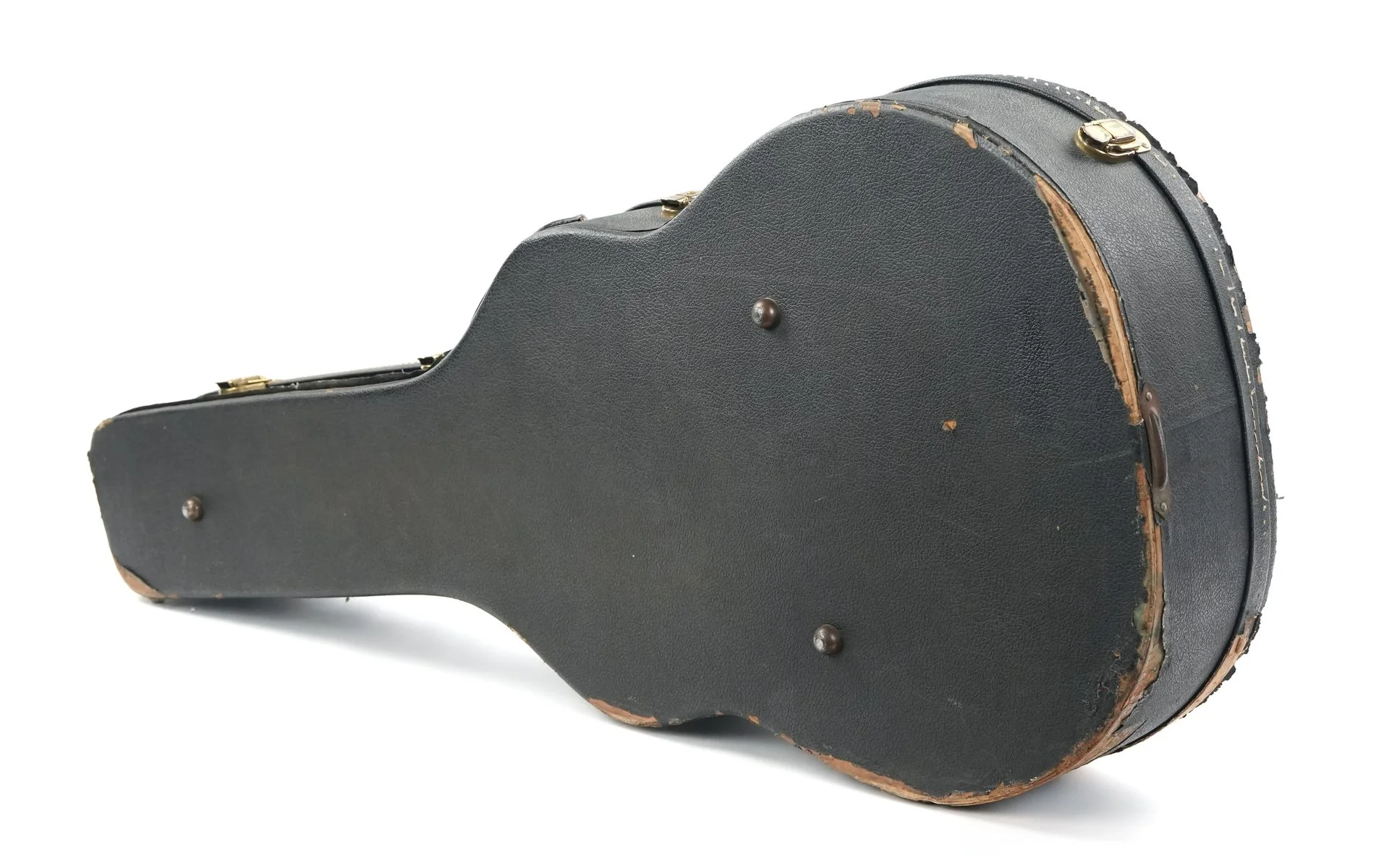 Gibson J200 Case Black with Yellow Lining 1960s - Image 7