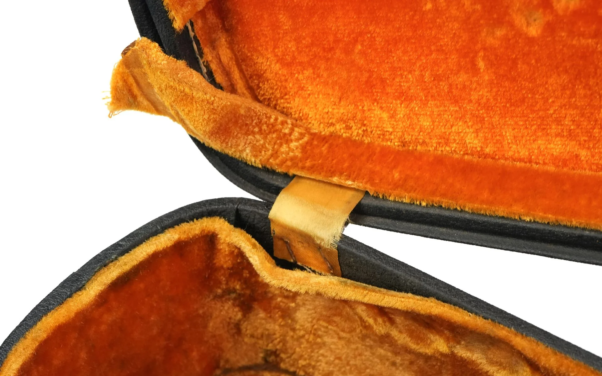 Gibson J200 Case Black with Yellow Lining 1960s - Image 8