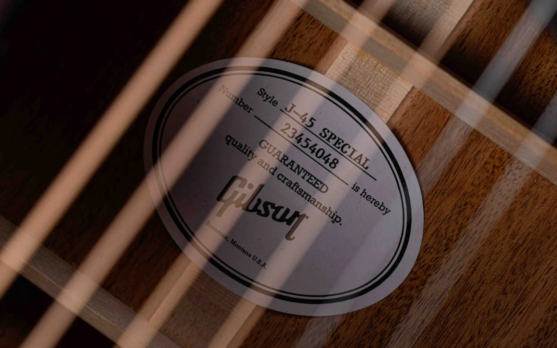 Gibson J45 Special Satin Vintage Sunburst - Image 11