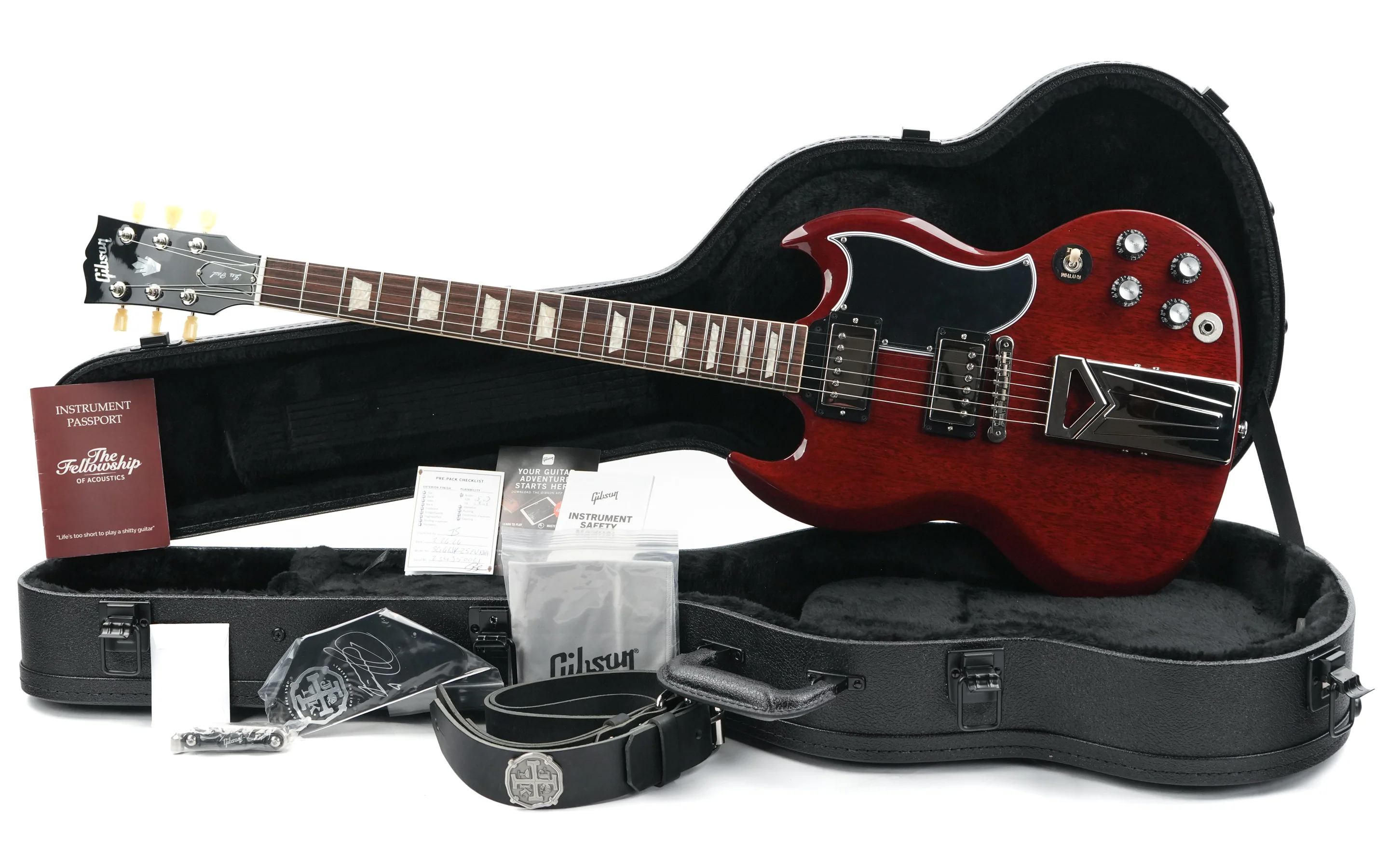 Gibson Jake Kiszka SG Standard Faded Vintage Cherry - Image 3