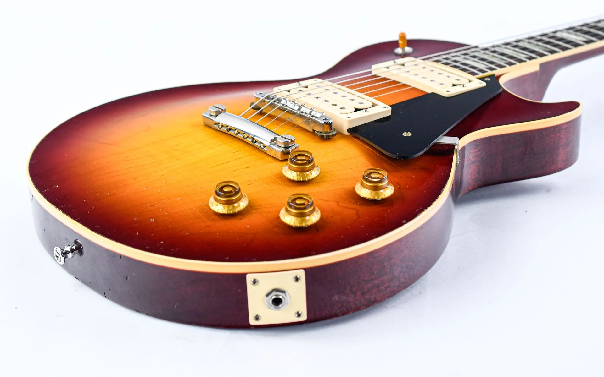 Gibson Jeff Beck YardBurst 1959 Les Paul Dark Cherry Sunburst 2024 - Image 11