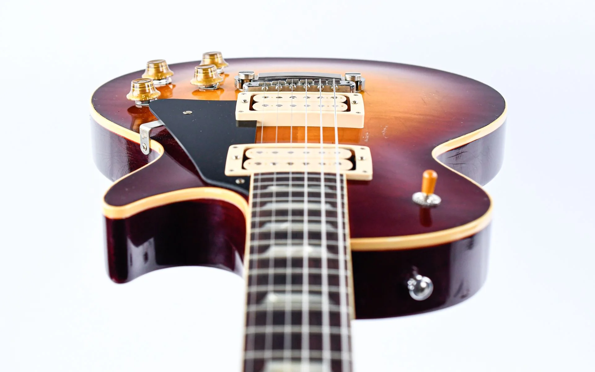 Gibson Jeff Beck YardBurst 1959 Les Paul Dark Cherry Sunburst 2024 - Image 12